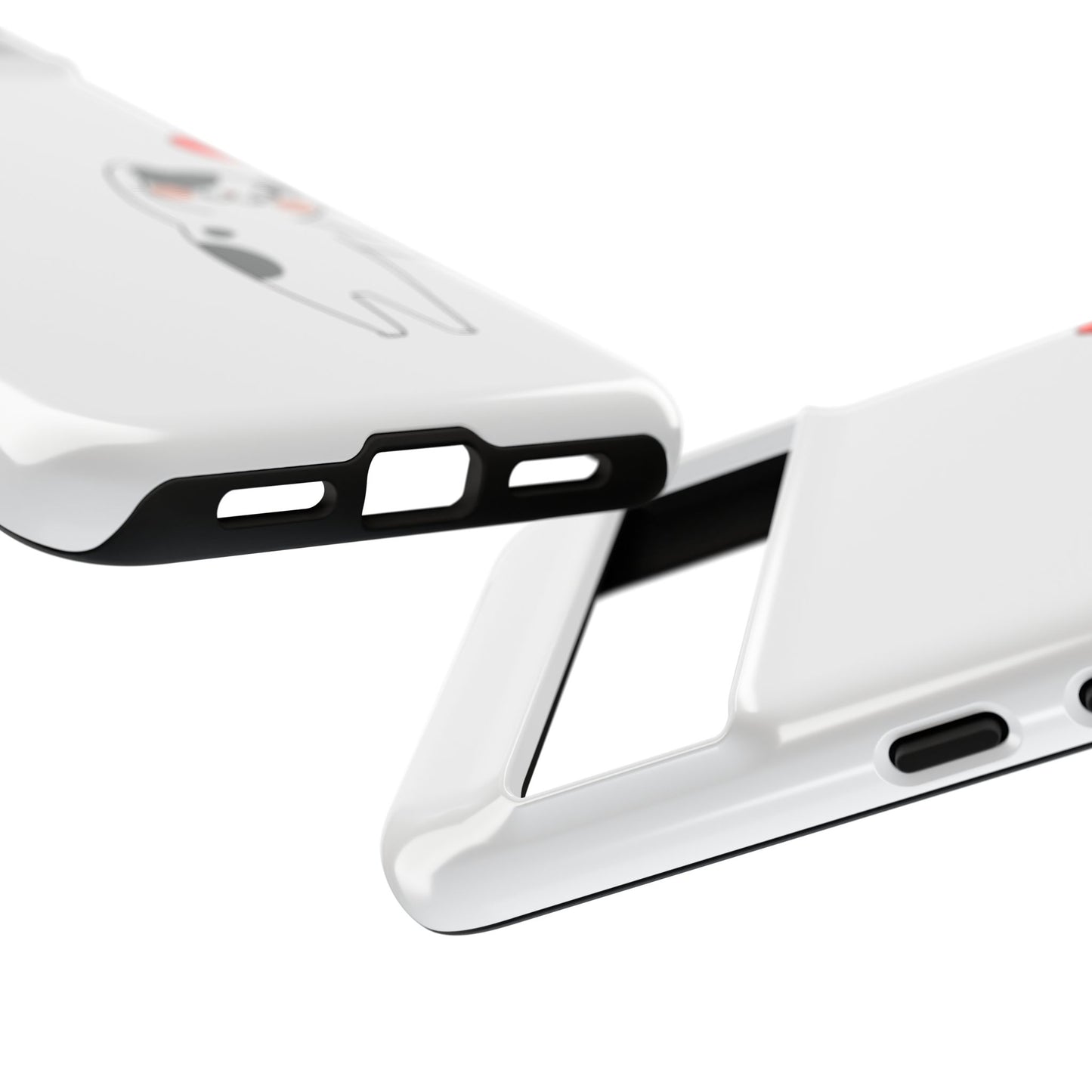 Tough Phone Case, Durable and Trendy Glossy Finish, Cute Stylish Design, Everyday Smartphone Protection