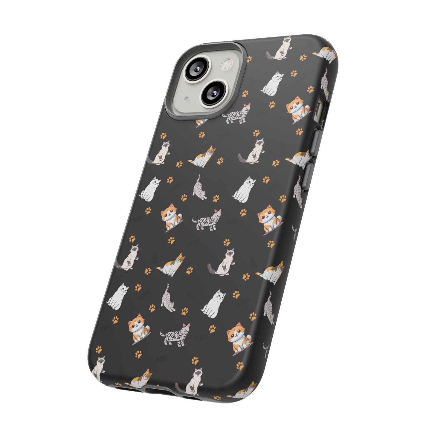 Durable Tough Phone Case, Stylish Glossy Finish, Trendy Cute Design, Everyday Protection for Smartphones