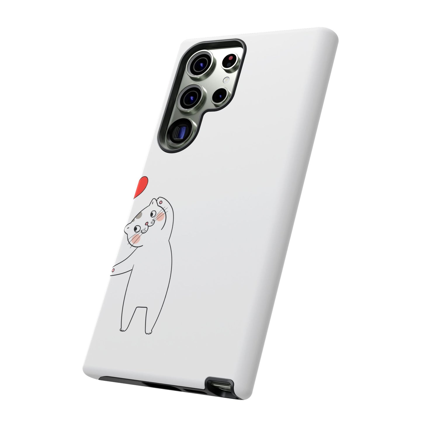 Tough Phone Case, Cute and Stylish Design, Durable Glossy Finish, Trendy Smartphone Protection for Daily Use