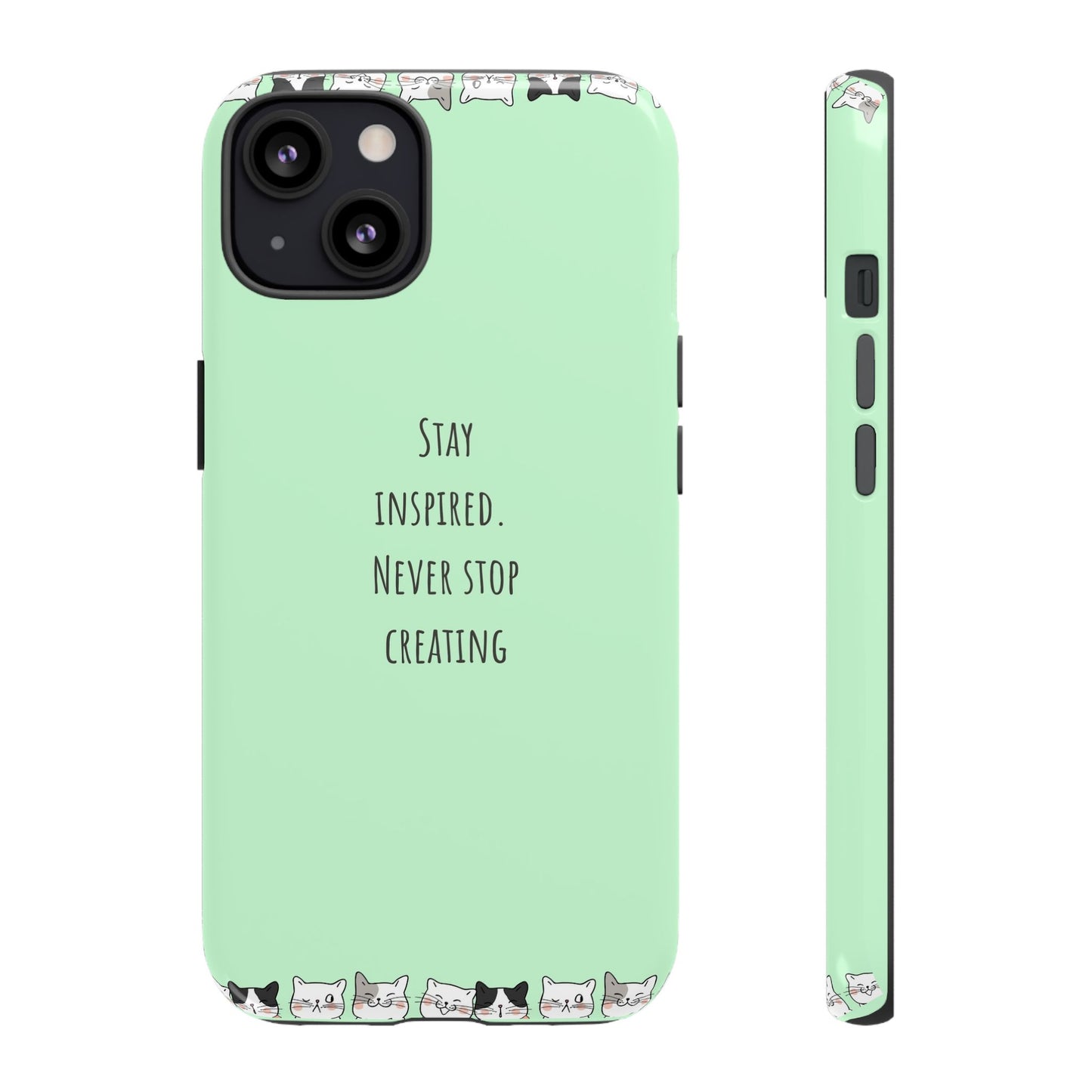 Tough Phone Case, Trendy Durable Glossy Finish, Stylish and Cute Smartphone Cover for Daily Use