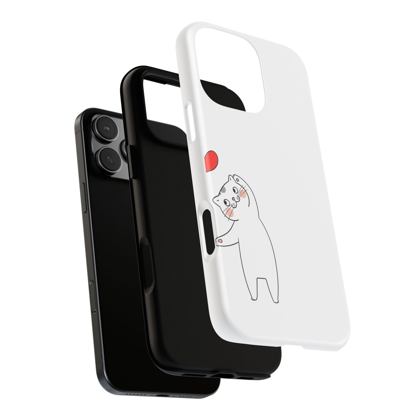 Tough Phone Case, Cute and Stylish Design, Durable Glossy Finish, Trendy Smartphone Protection for Daily Use