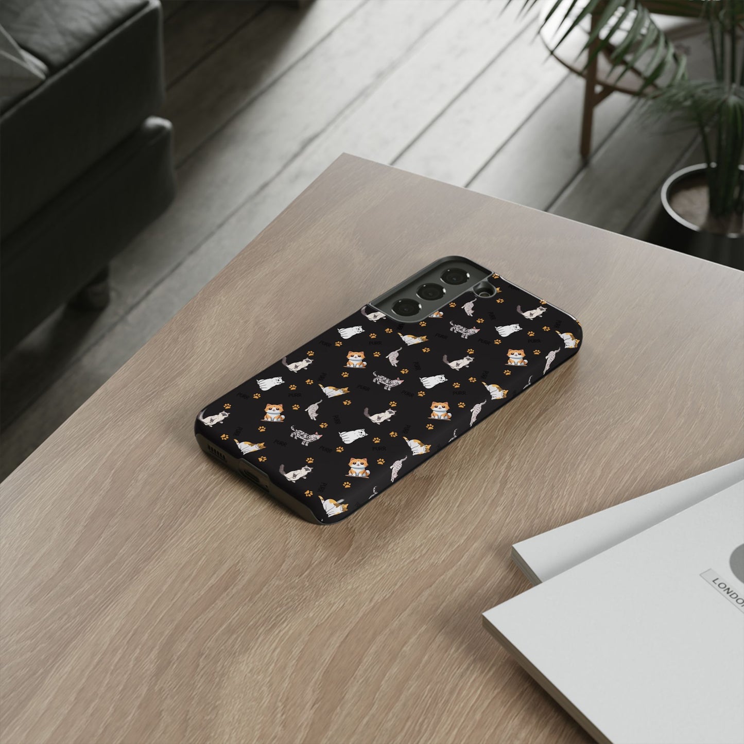 Durable Tough Phone Case, Stylish Glossy Finish, Trendy Cute Design, Everyday Protection for Smartphones