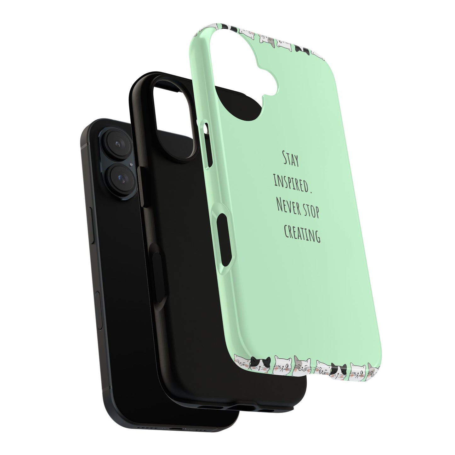 Tough Phone Case, Trendy Durable Glossy Finish, Stylish and Cute Smartphone Cover for Daily Use