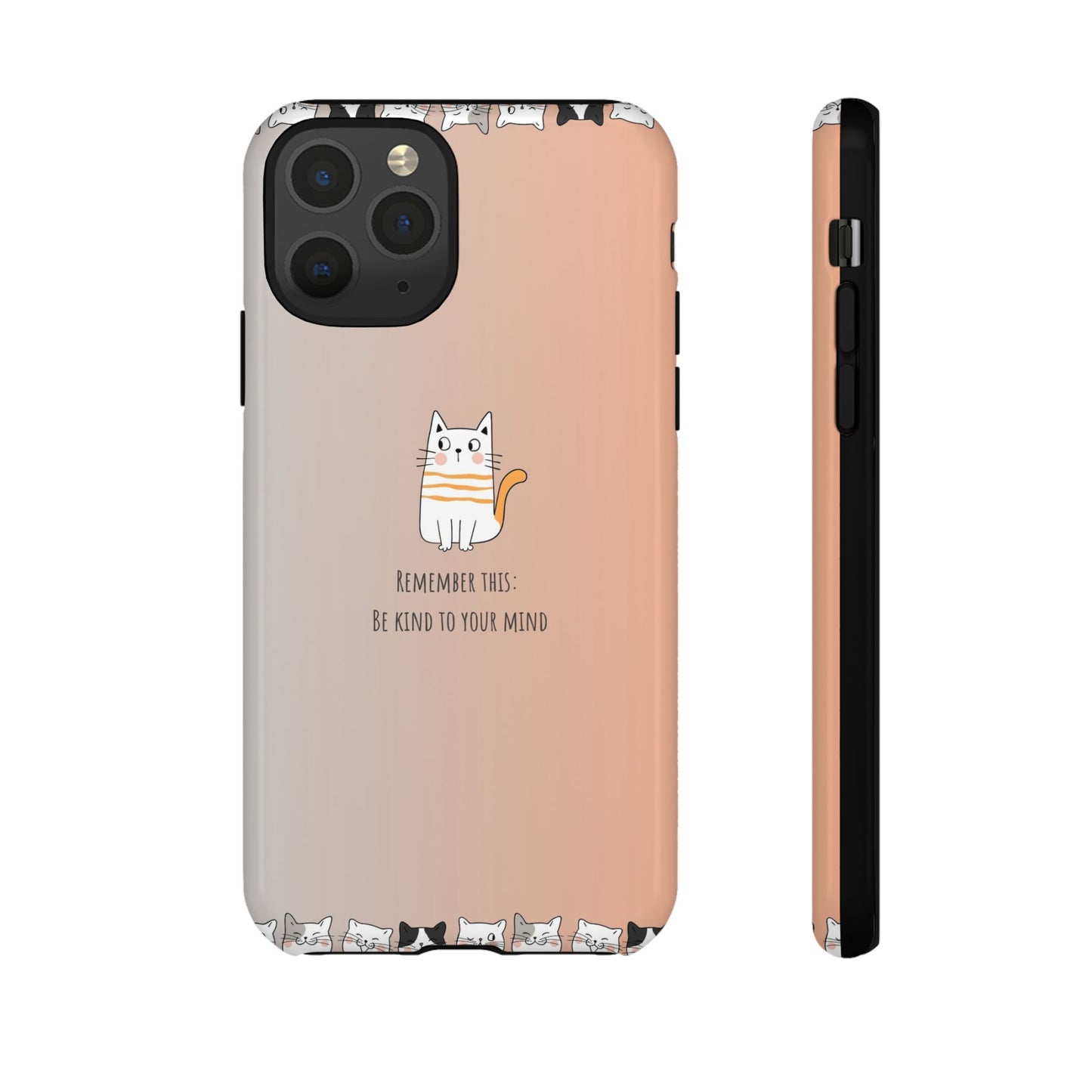 Durable Tough Phone Case, Cute Stylish Design, Glossy Trendy Cover for Smartphone Protection