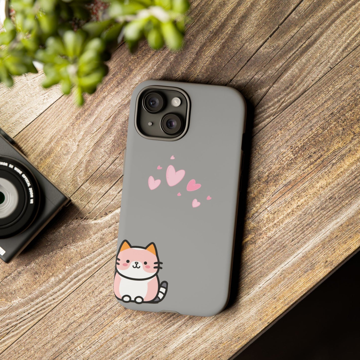 Stylish Tough Phone Case, Durable Glossy Cover, Cute Trendy Design, Perfect Smartphone Protection