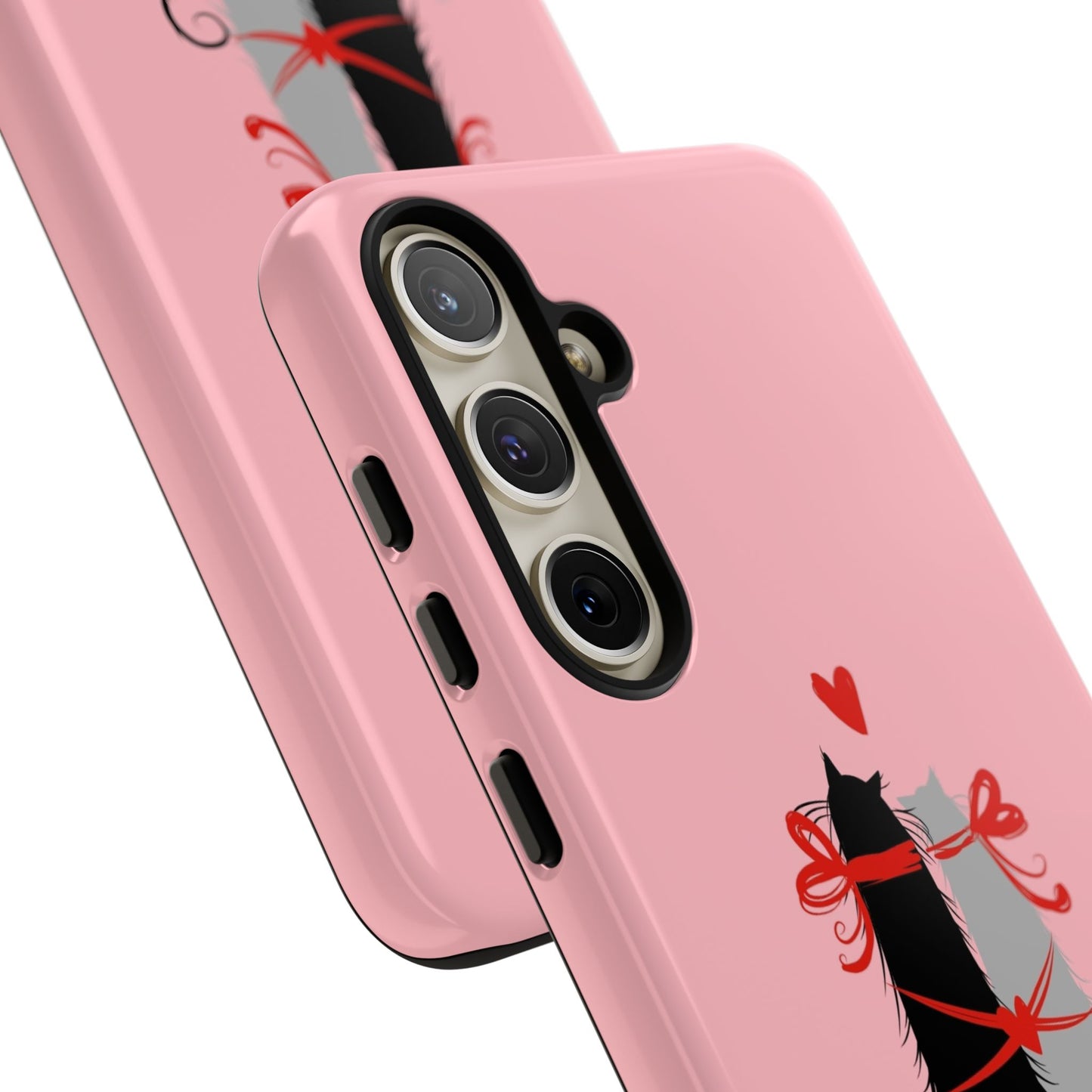 Cute Tough Phone Case, Trendy Glossy Finish, Durable and Fashionable, Stylish Everyday Cover, Smartphone Protection