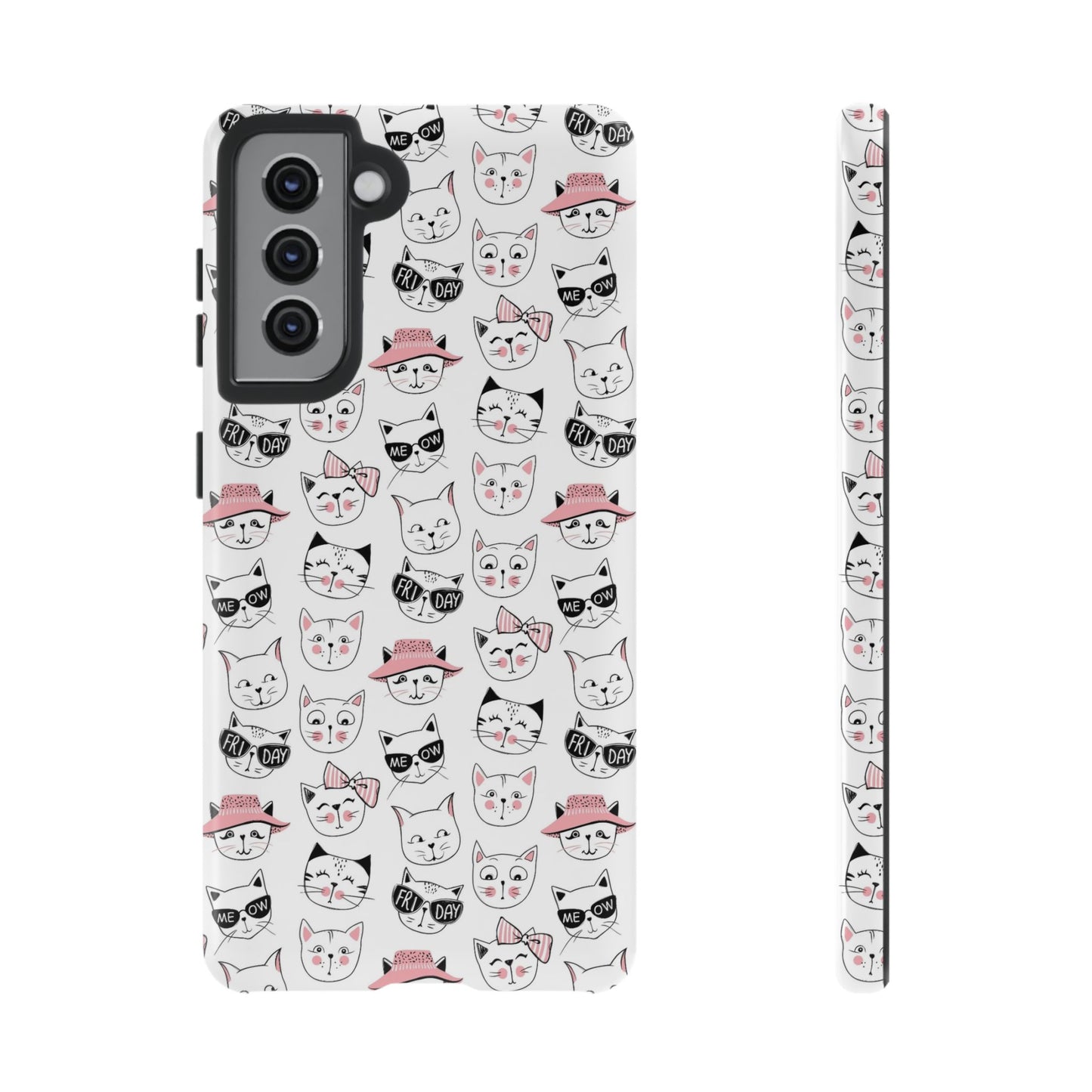 Durable Tough Phone Case, Stylish Glossy Finish, Trendy and Cute Smartphone Cover for Protection