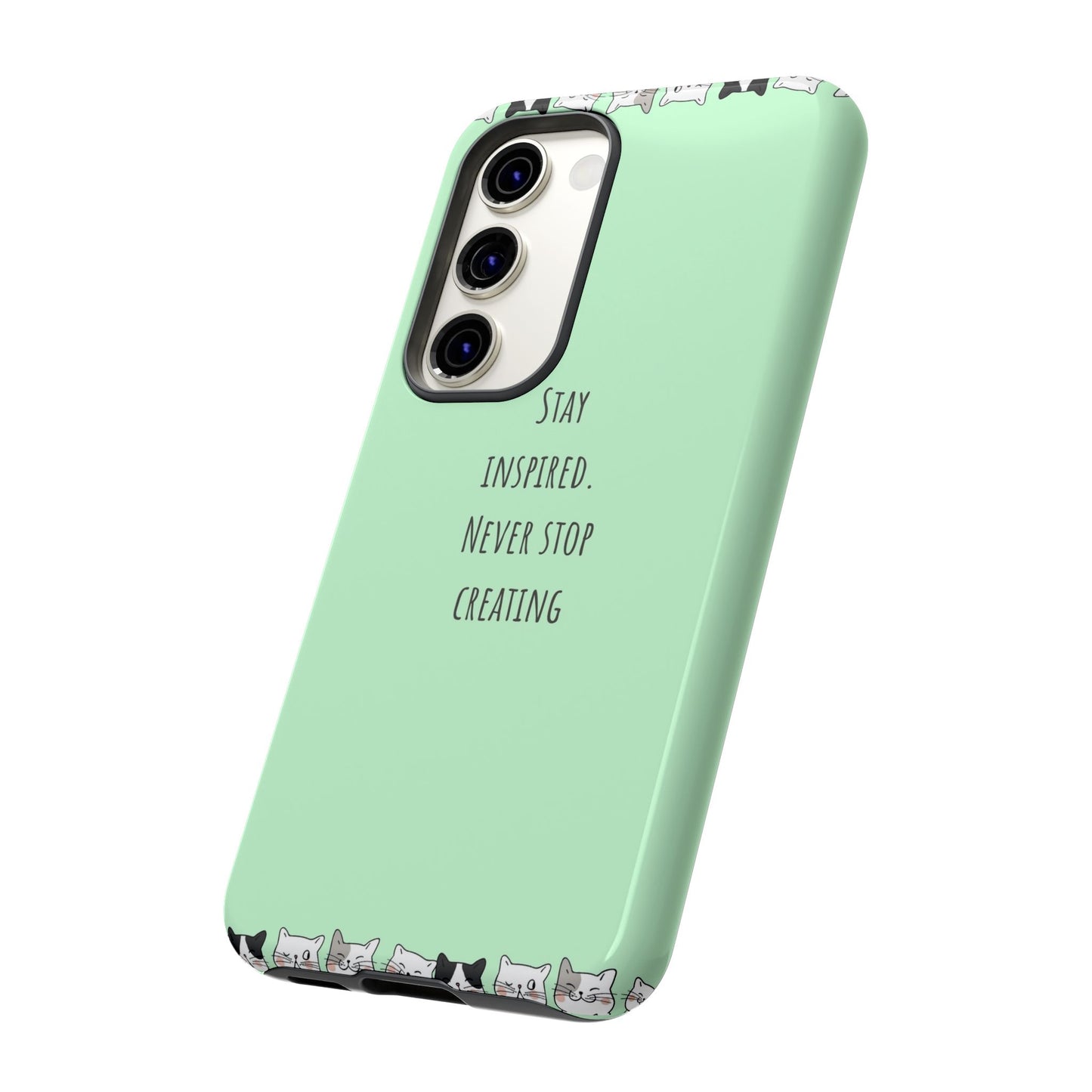 Tough Phone Case, Trendy Durable Glossy Finish, Stylish and Cute Smartphone Cover for Daily Use
