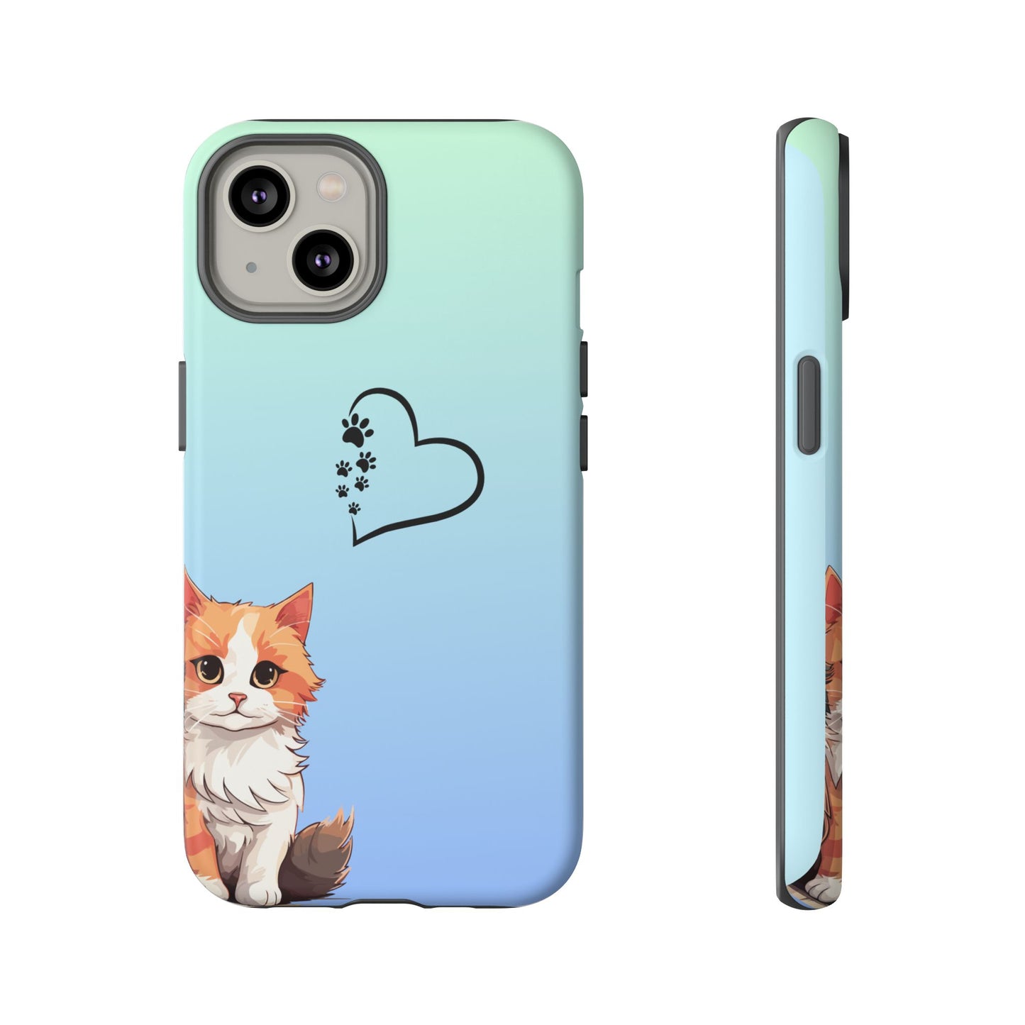 Trendy Tough Phone Case, Glossy Finish, Durable and Stylish, Cute Design for Smartphone Protection