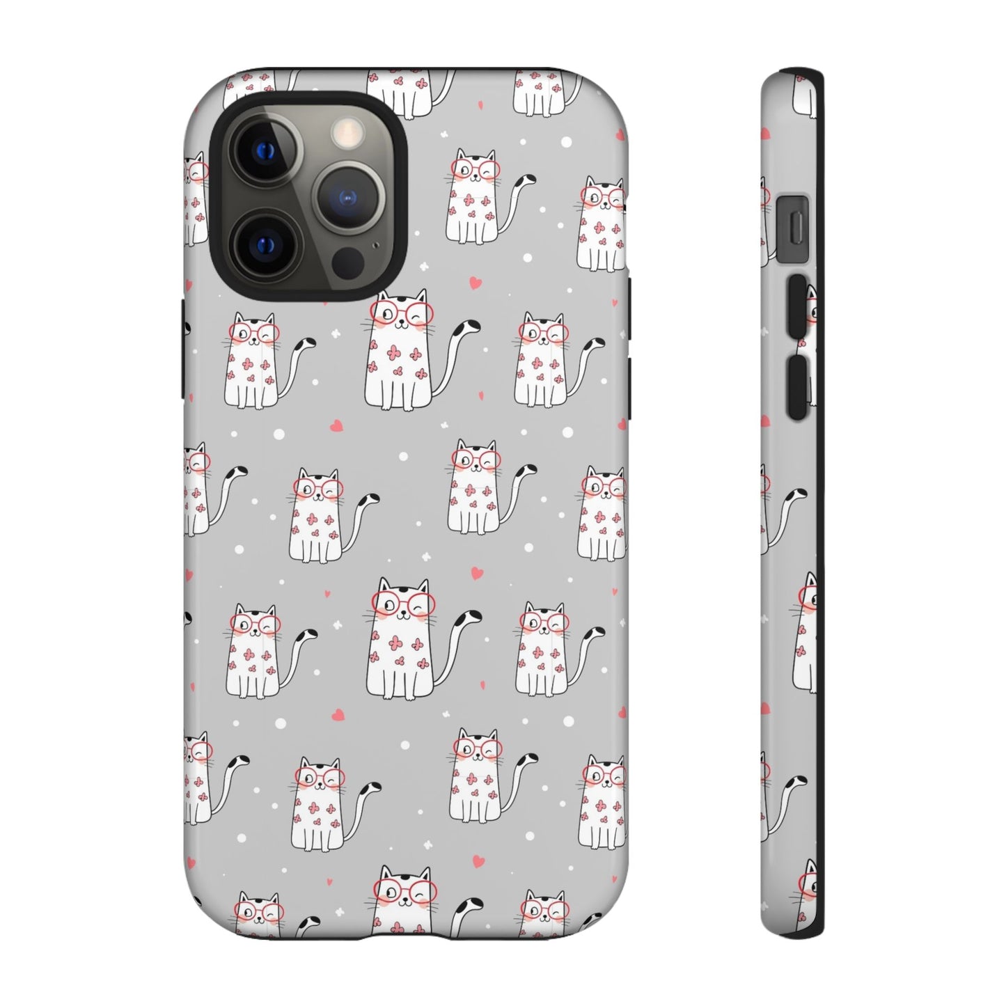 Durable Tough Phone Case, Stylish Glossy Cover, Trendy Cute Design, Perfect for Smartphone Use