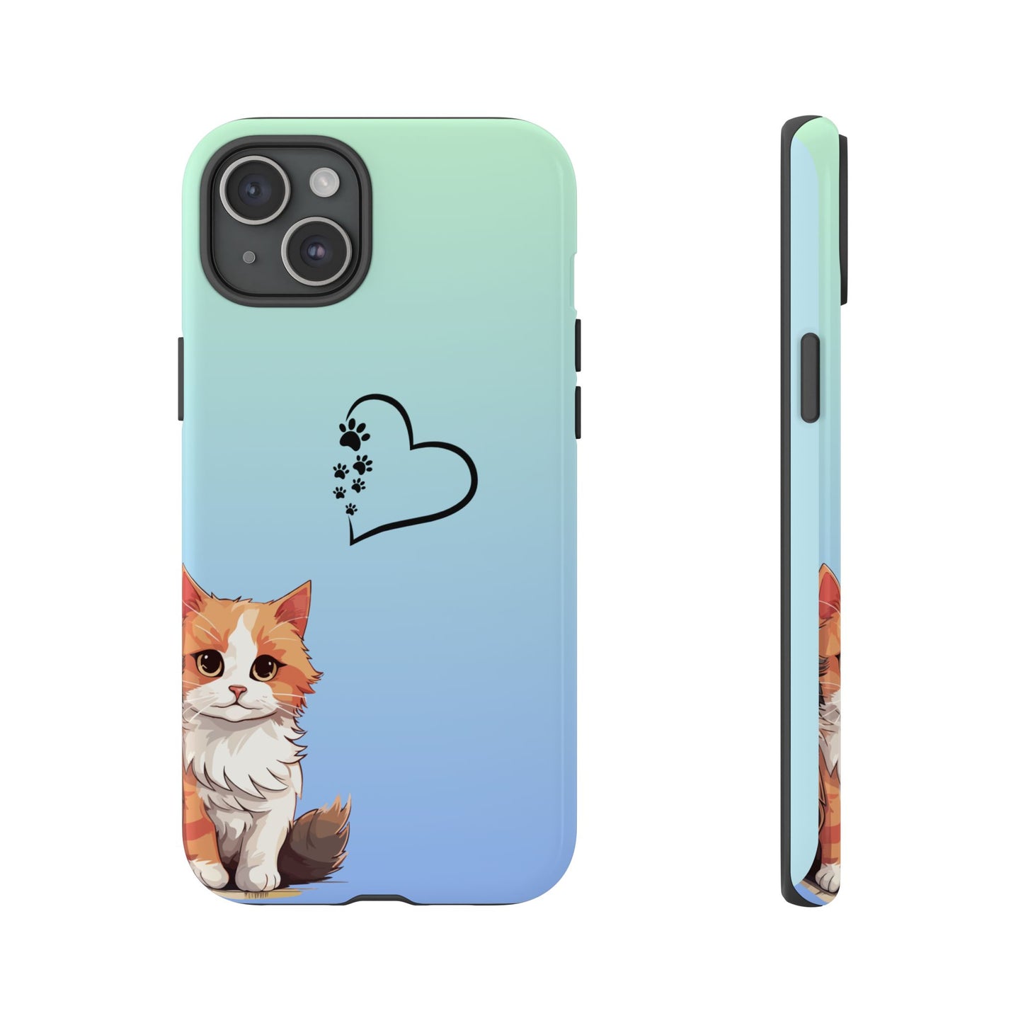 Trendy Tough Phone Case, Glossy Finish, Durable and Stylish, Cute Design for Smartphone Protection