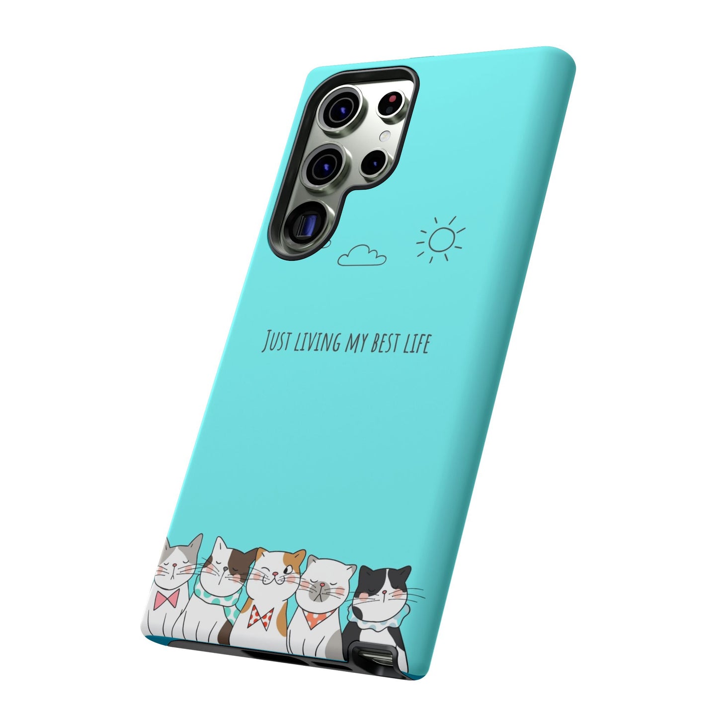 Durable Tough Phone Case, Stylish Trendy Glossy Finish, Cute Design for Smartphone Protection