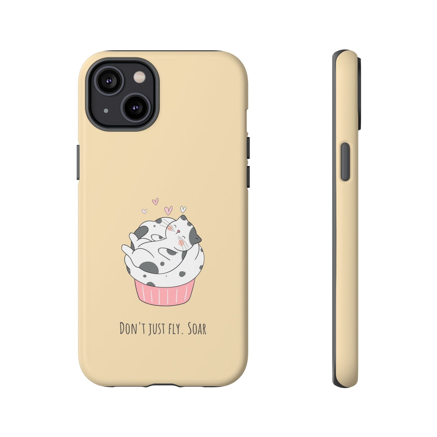 Tough Phone Case, Glossy Cute Design, Durable and Stylish, Trendy Smartphone Cover for Daily Use