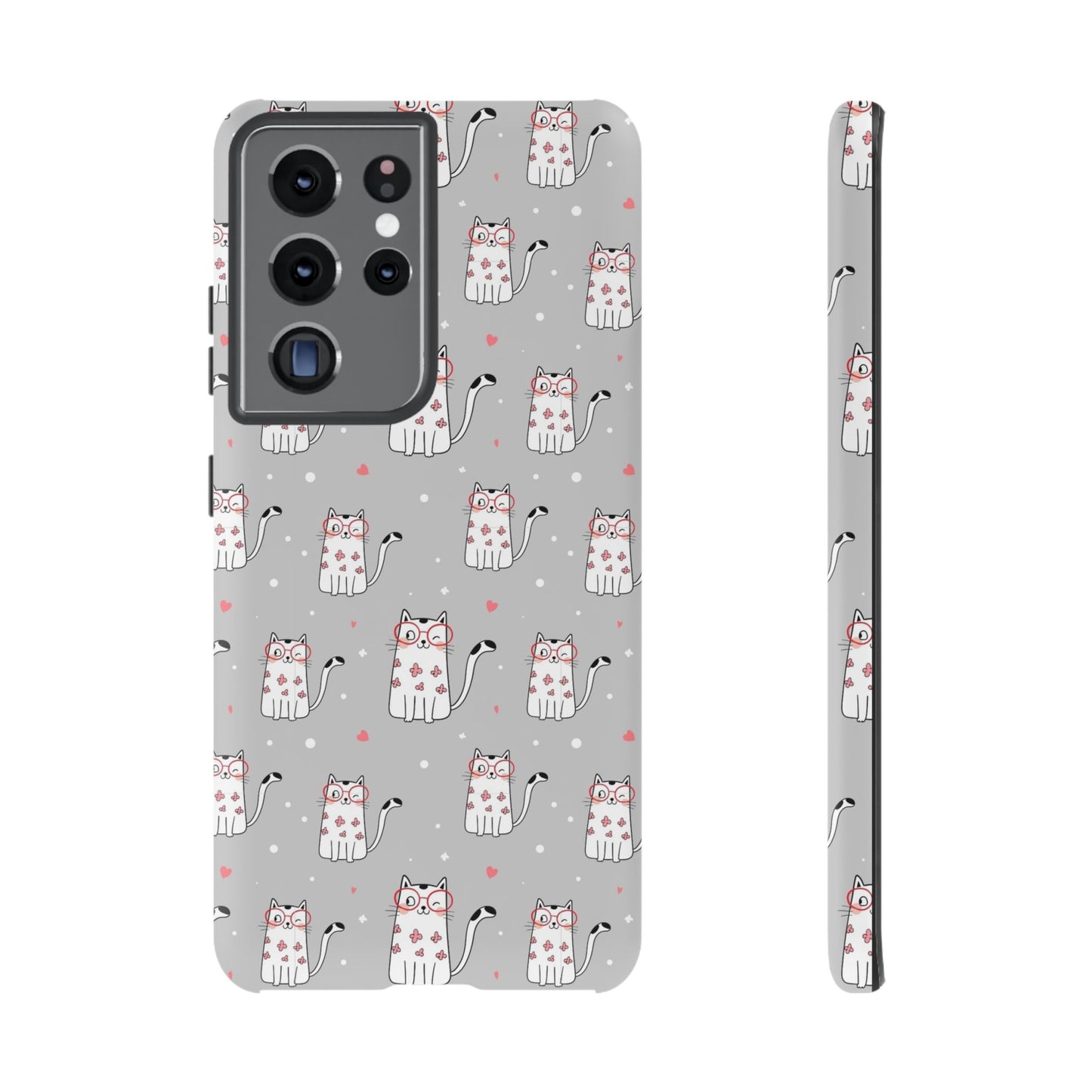 Durable Tough Phone Case, Stylish Glossy Cover, Trendy Cute Design, Perfect for Smartphone Use
