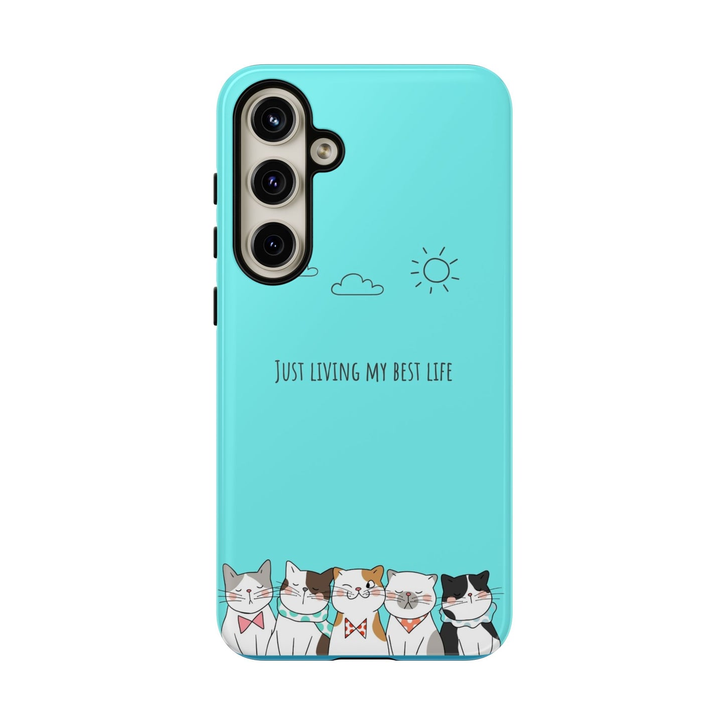 Durable Tough Phone Case, Stylish Trendy Glossy Finish, Cute Design for Smartphone Protection