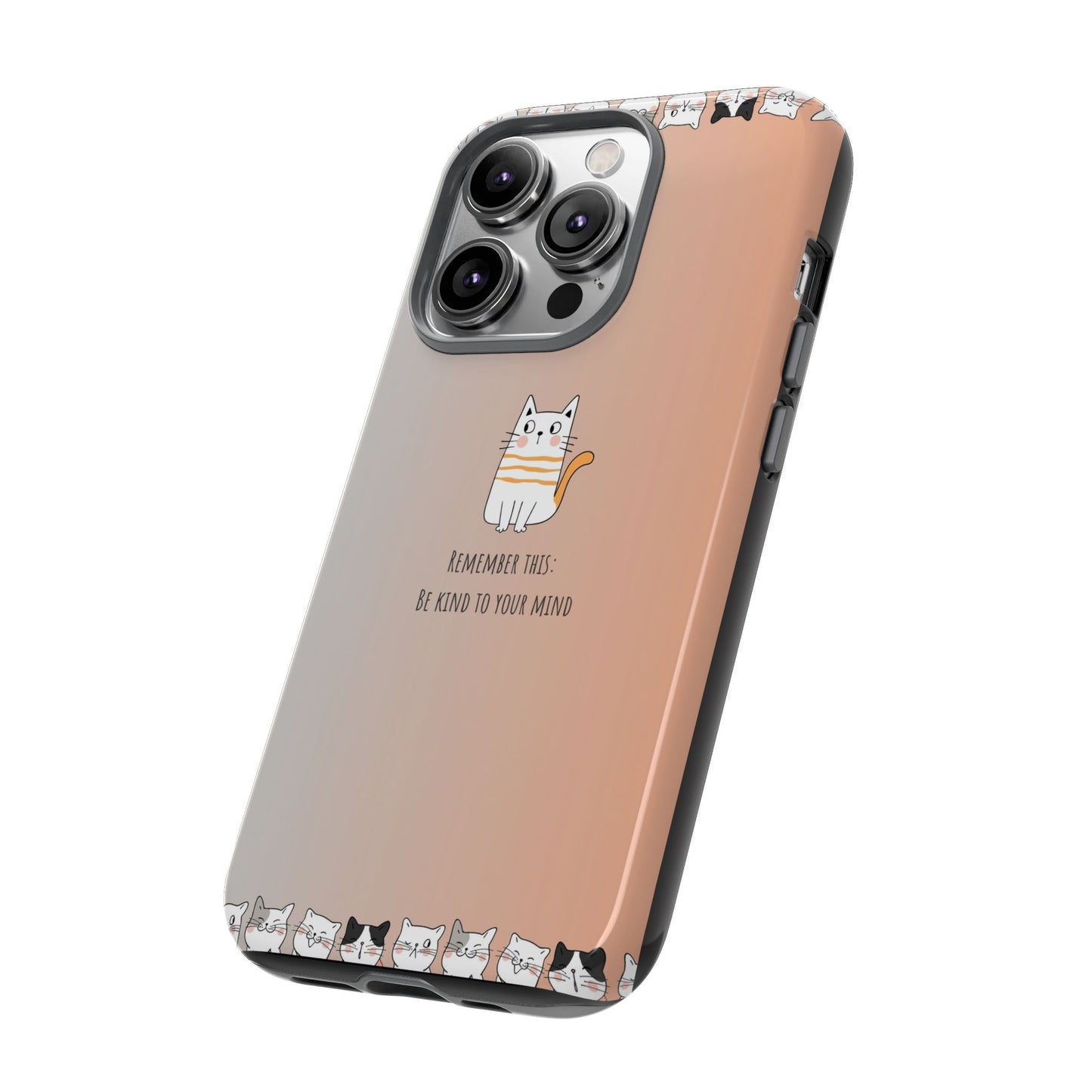 Durable Tough Phone Case, Cute Stylish Design, Glossy Trendy Cover for Smartphone Protection