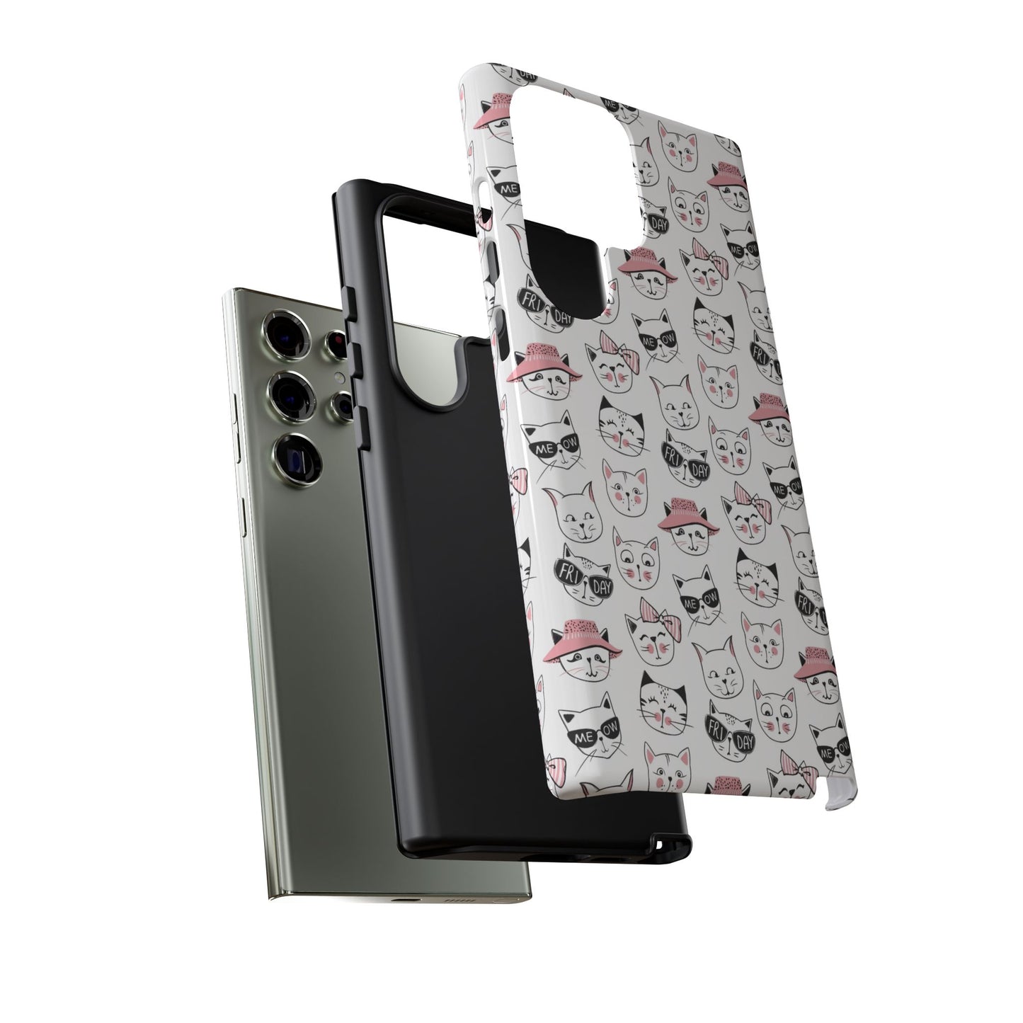 Durable Tough Phone Case, Stylish Glossy Finish, Trendy and Cute Smartphone Cover for Protection