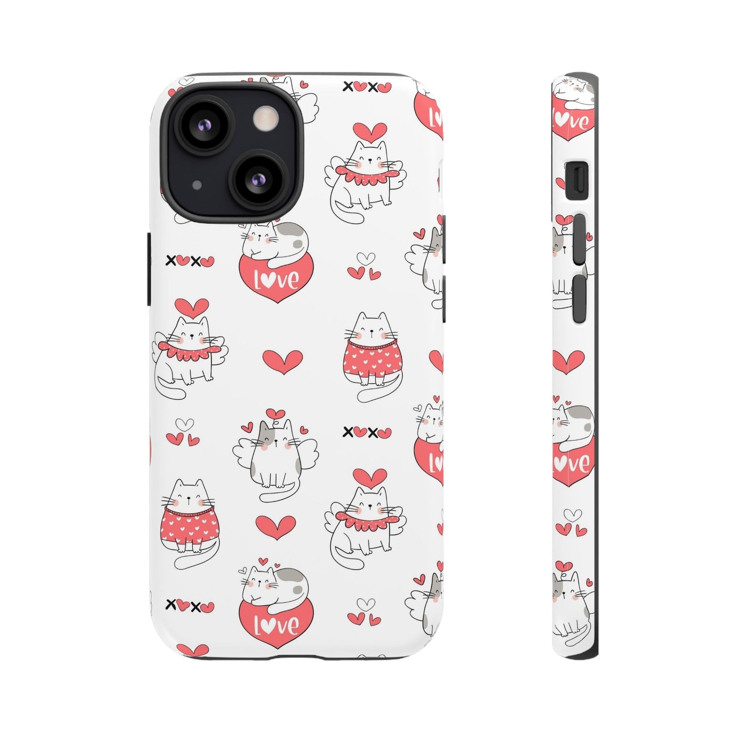 Durable Tough Phone Case, Trendy Glossy Cover, Stylish Cute Design, Perfect for Smartphone Protection