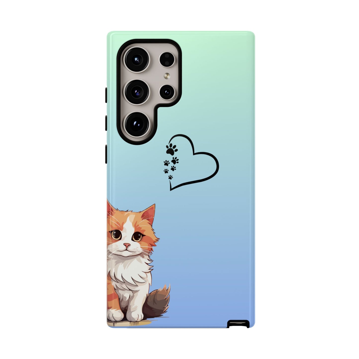 Trendy Tough Phone Case, Glossy Finish, Durable and Stylish, Cute Design for Smartphone Protection