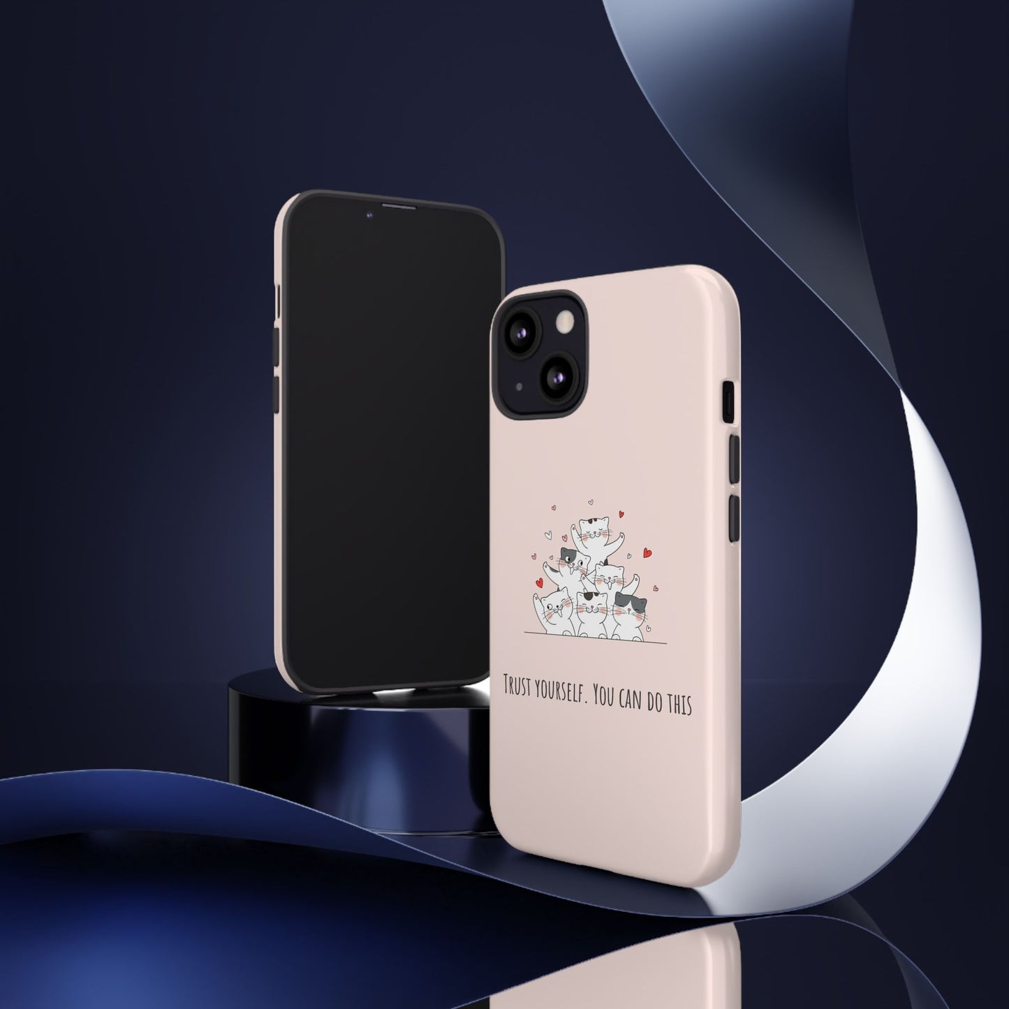 Tough Phone Case, Stylish Glossy Finish, Durable Design, Cute and Trendy Cover for Smartphones
