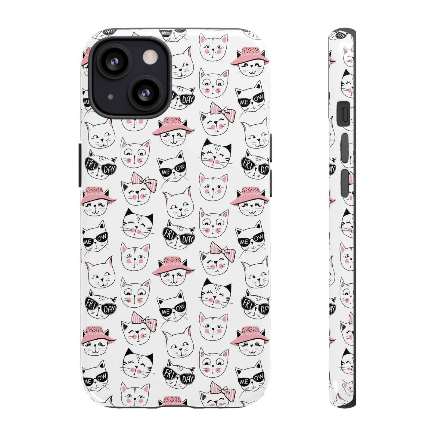 Durable Tough Phone Case, Stylish Glossy Finish, Trendy and Cute Smartphone Cover for Protection