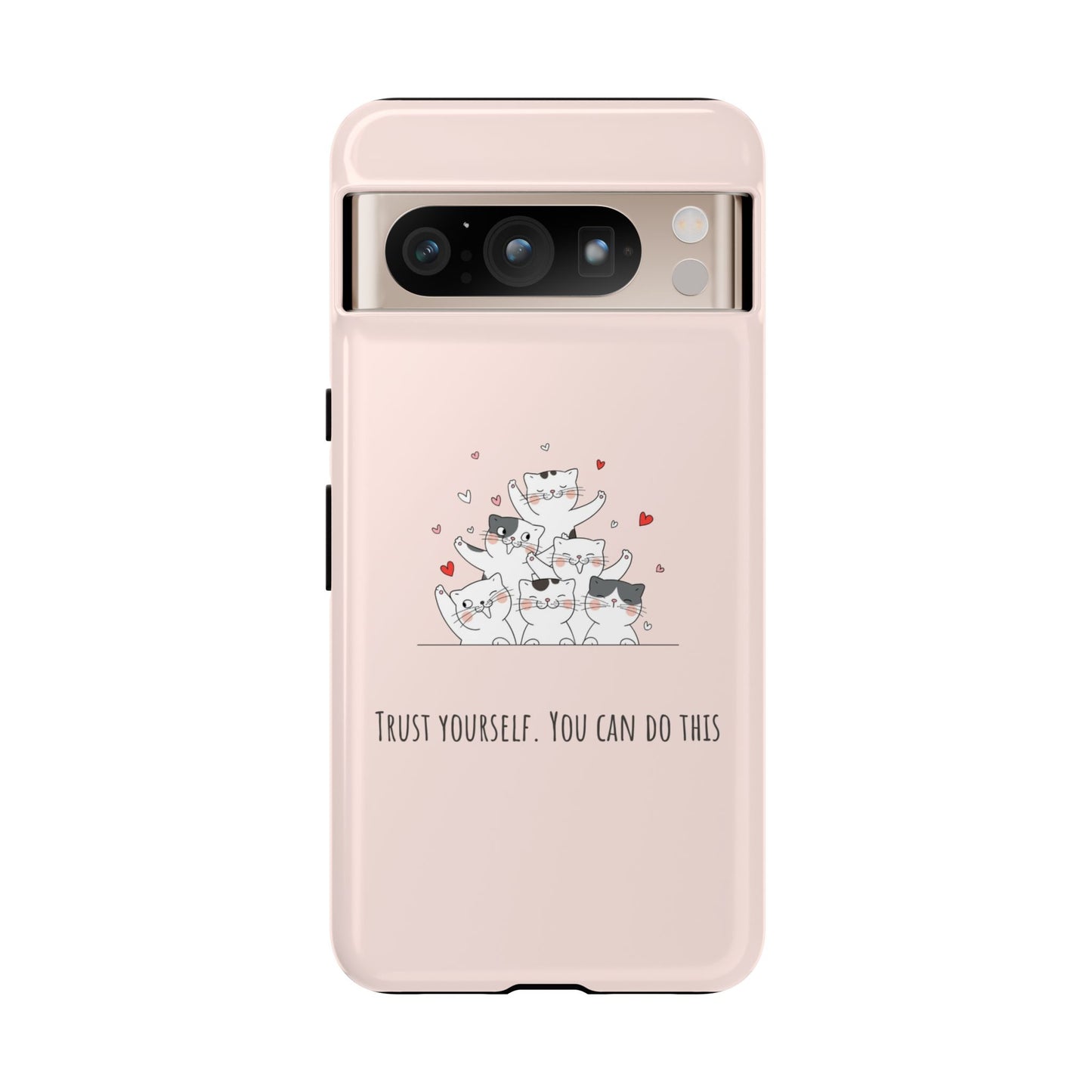 Tough Phone Case, Stylish Glossy Finish, Durable Design, Cute and Trendy Cover for Smartphones