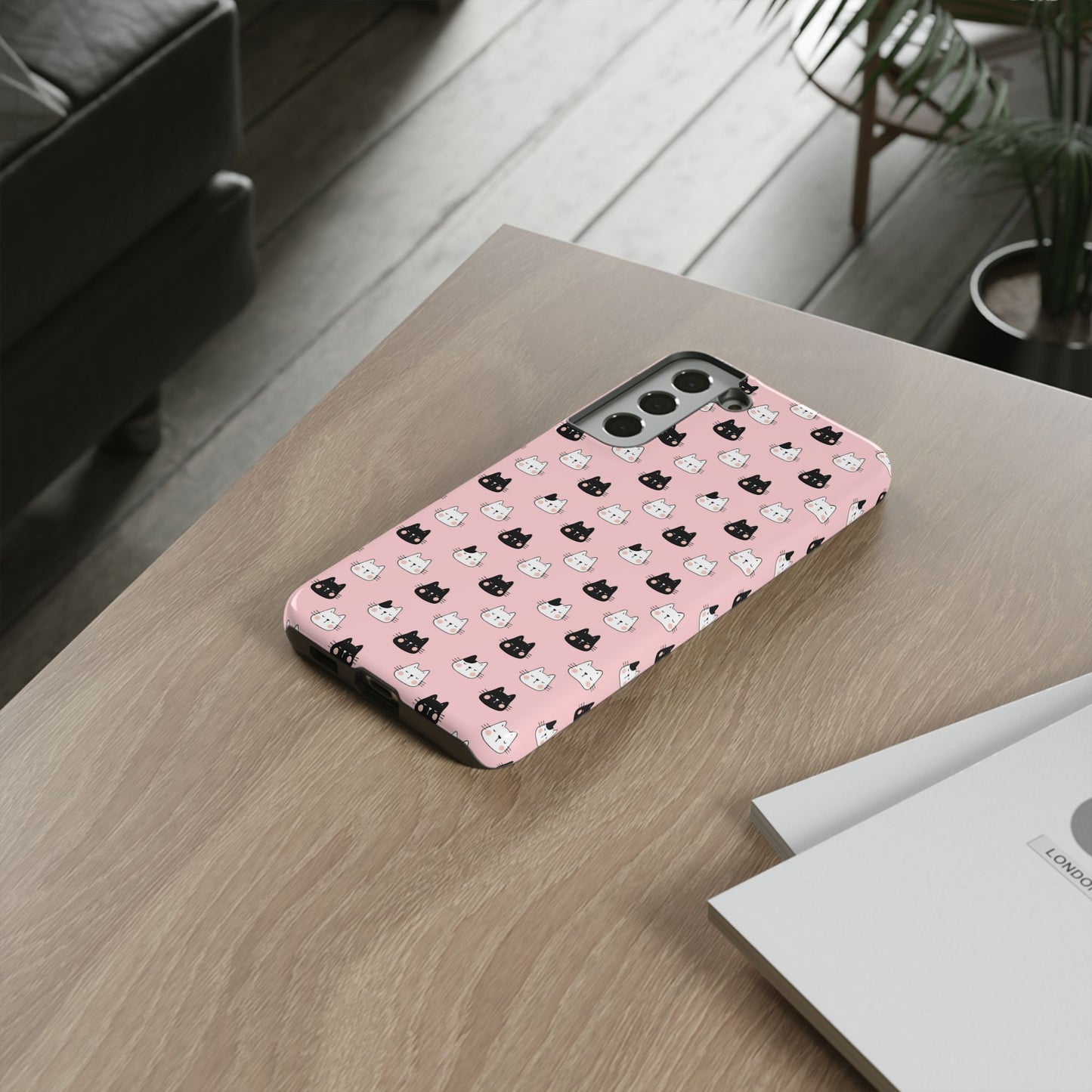 Durable Tough Phone Case, Glossy Fashionable Finish, Trendy and Cute, Stylish Everyday Cover, Smartphone Protection