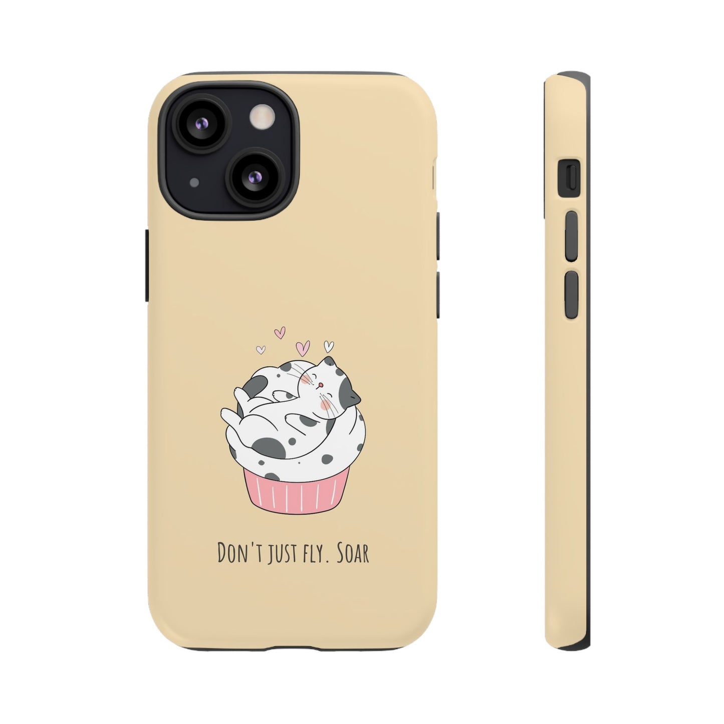 Tough Phone Case, Glossy Cute Design, Durable and Stylish, Trendy Smartphone Cover for Daily Use