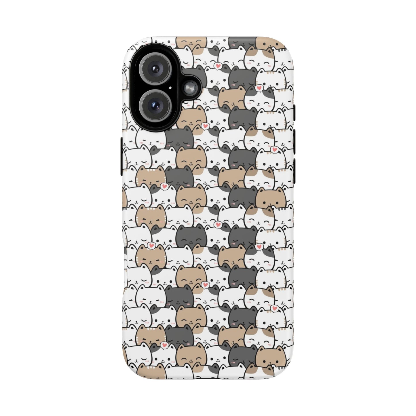 Tough Phone Case, Glossy Cute Finish, Durable and Stylish Design, Trendy Smartphone Protection