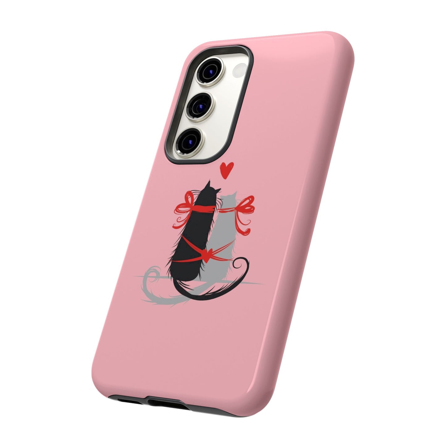 Cute Tough Phone Case, Trendy Glossy Finish, Durable and Fashionable, Stylish Everyday Cover, Smartphone Protection