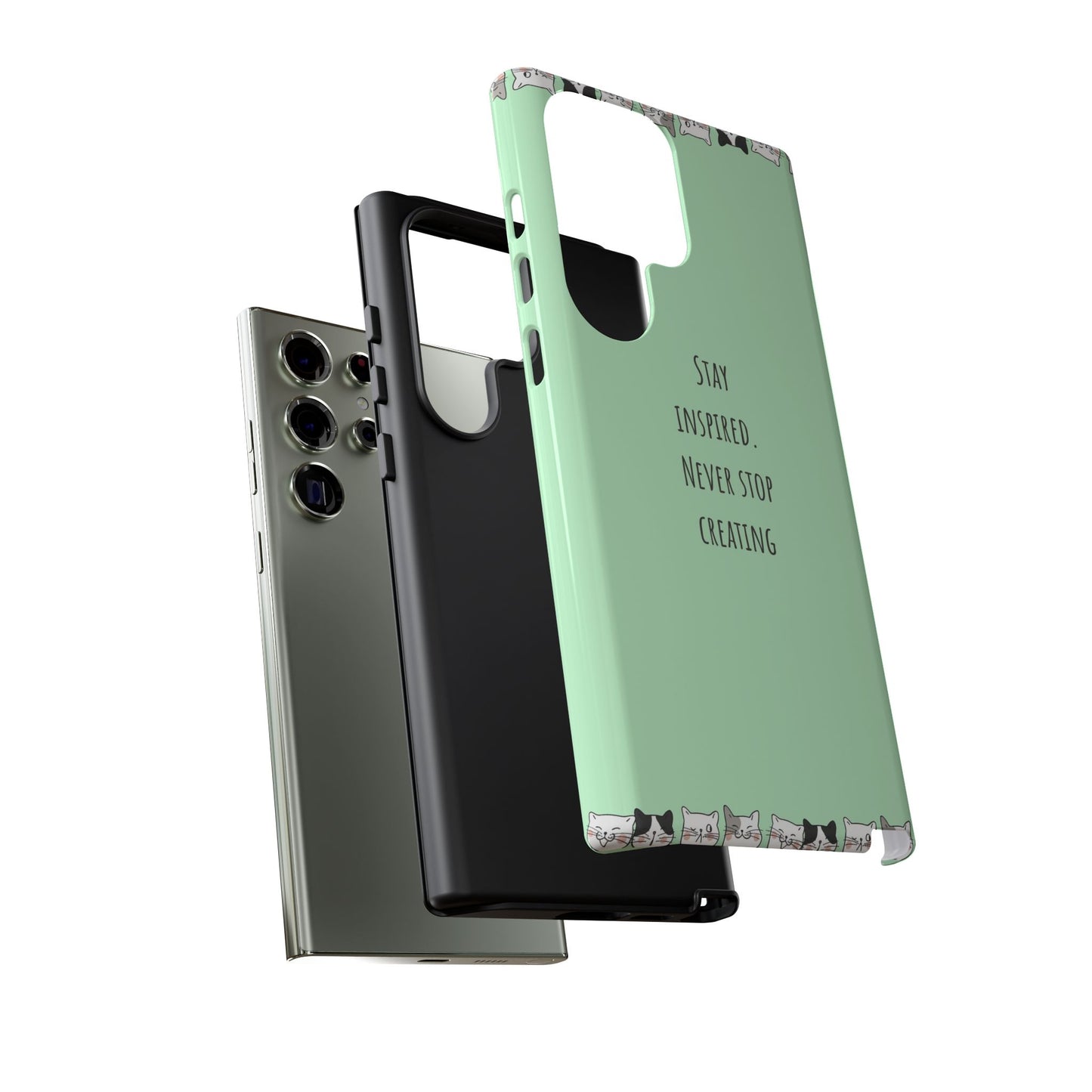 Tough Phone Case, Trendy Durable Glossy Finish, Stylish and Cute Smartphone Cover for Daily Use