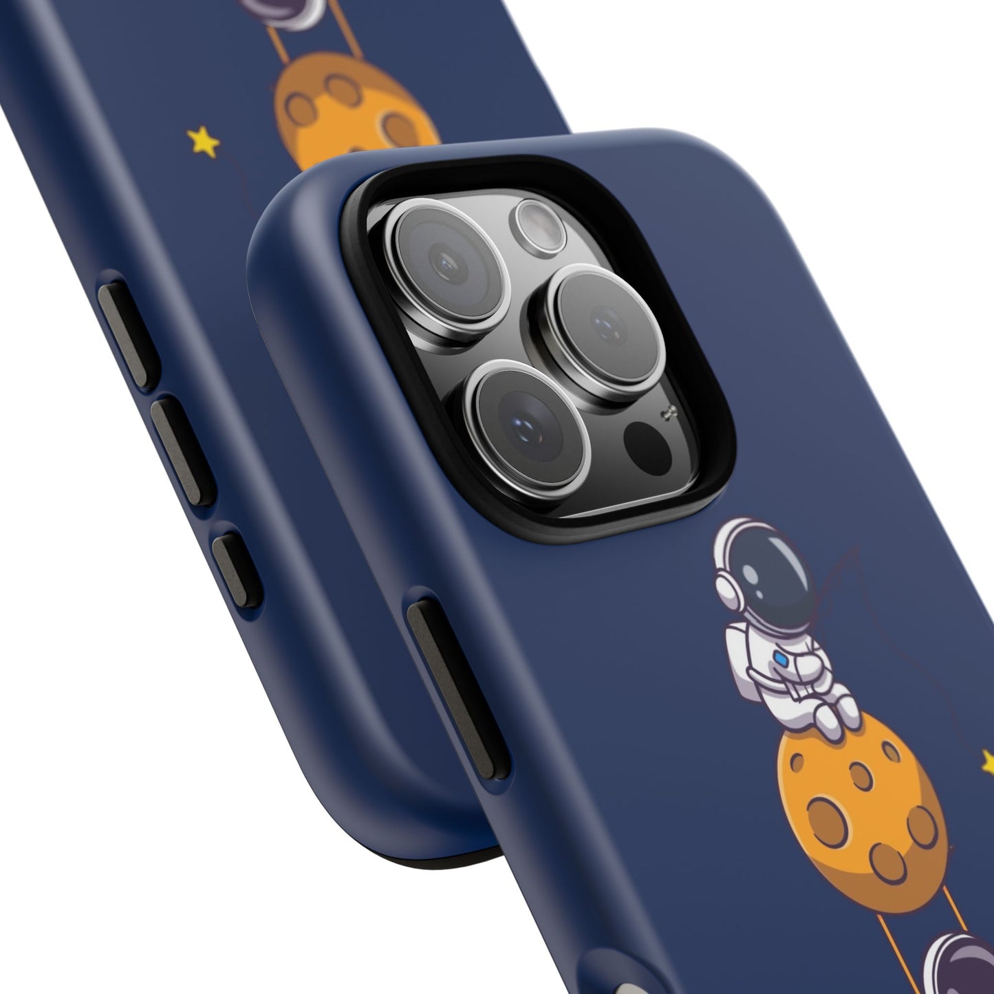 Astronaut Adventure Phone Case - Galaxy Design with Space Explorers