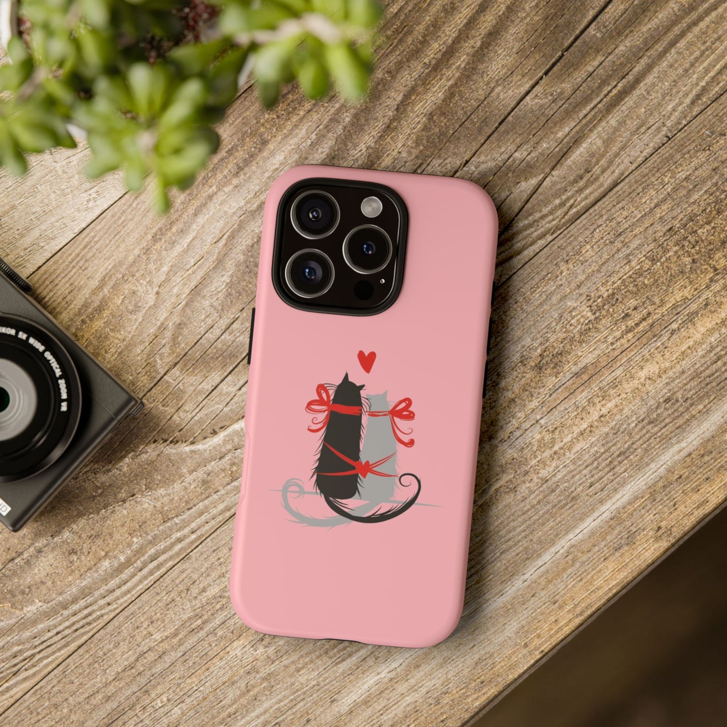 Cute Tough Phone Case, Trendy Glossy Finish, Durable and Fashionable, Stylish Everyday Cover, Smartphone Protection