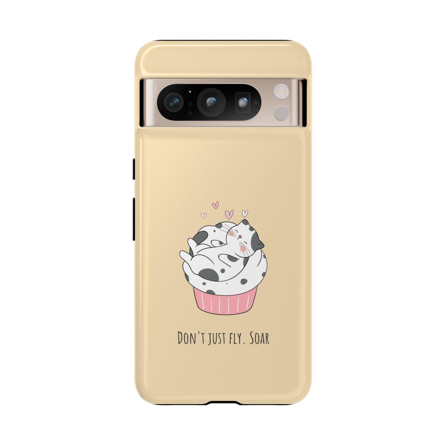 Tough Phone Case, Glossy Cute Design, Durable and Stylish, Trendy Smartphone Cover for Daily Use