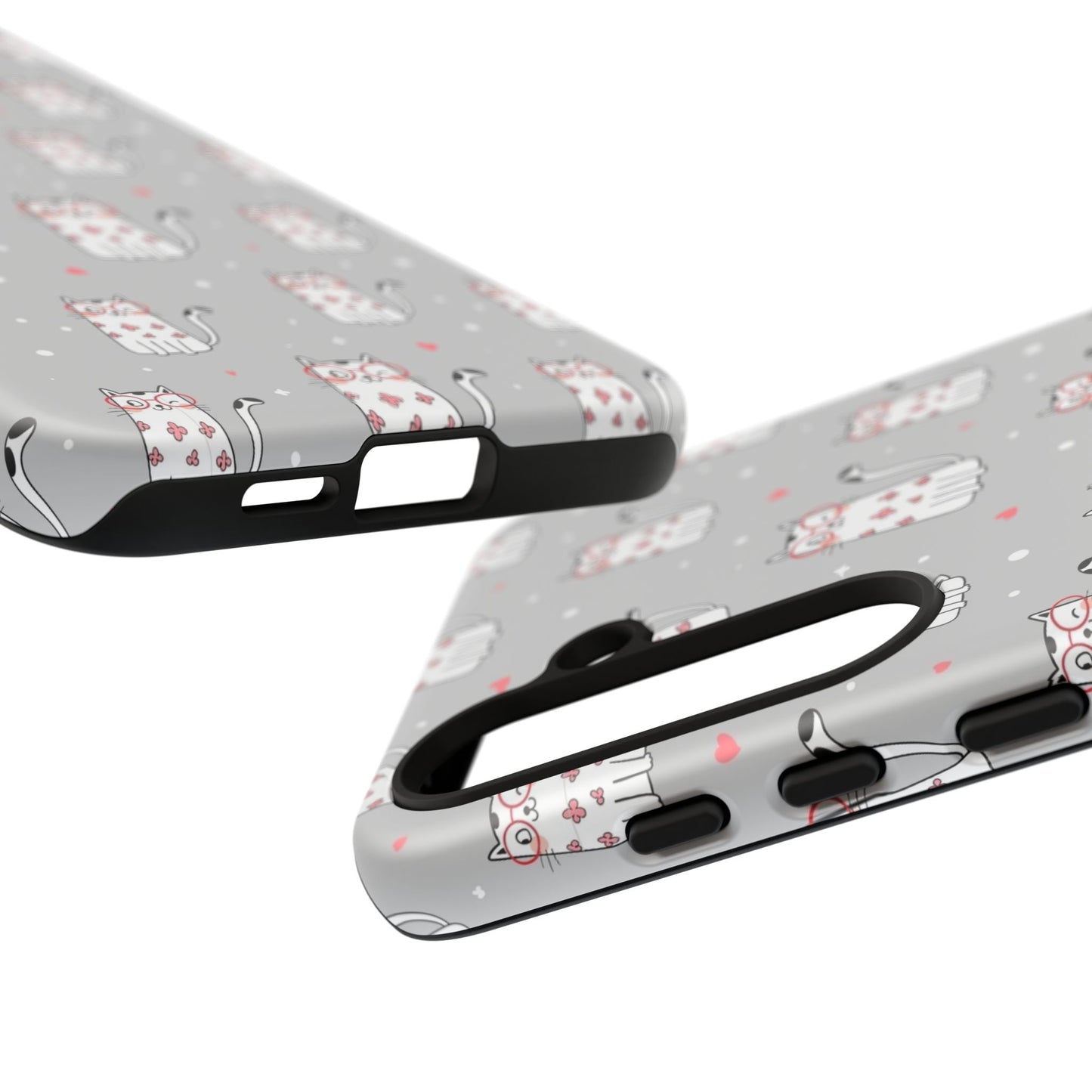 Durable Tough Phone Case, Stylish Glossy Cover, Trendy Cute Design, Perfect for Smartphone Use