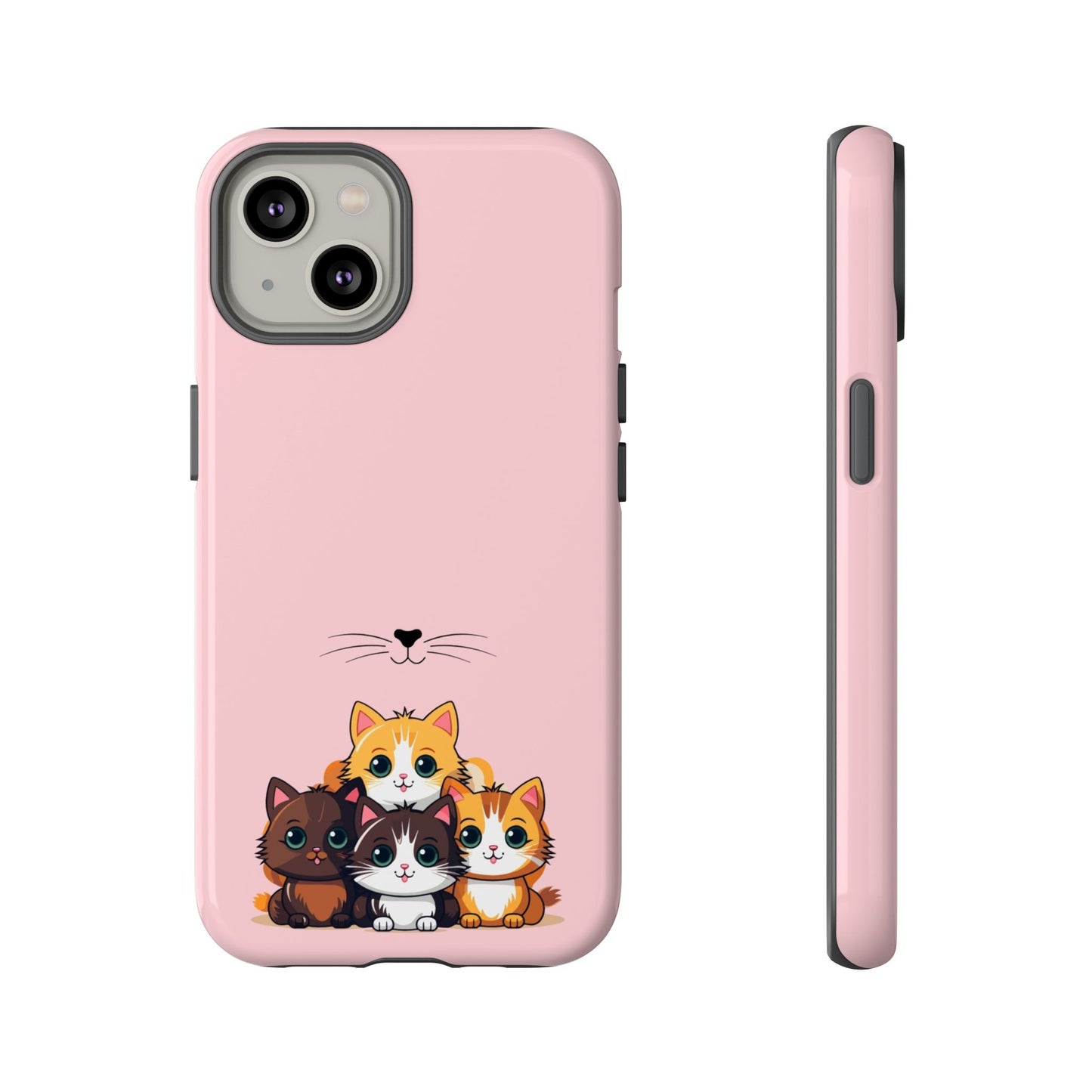 Durable Tough Phone Case, Glossy Stylish Finish, Trendy and Cute Design, Fashionable Everyday Smartphone Cover