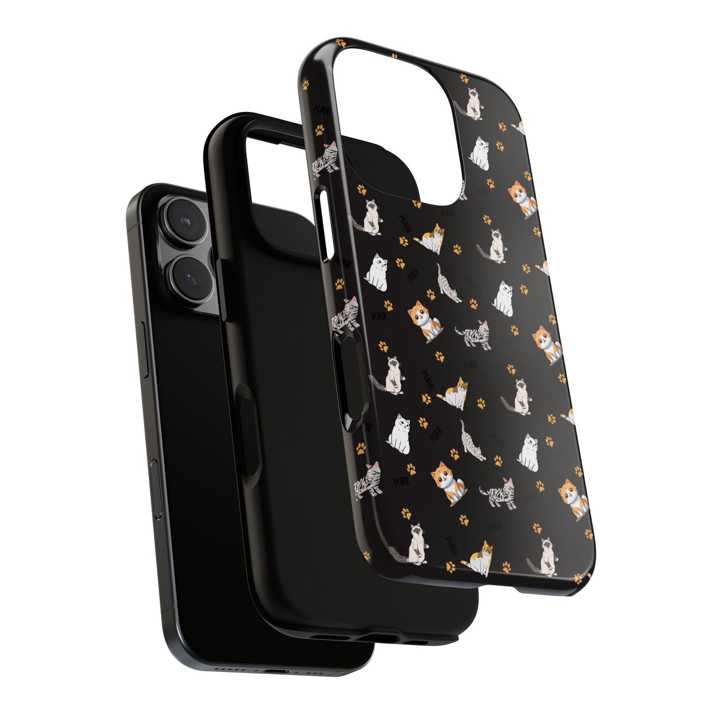 Durable Tough Phone Case, Stylish Glossy Finish, Trendy Cute Design, Everyday Protection for Smartphones