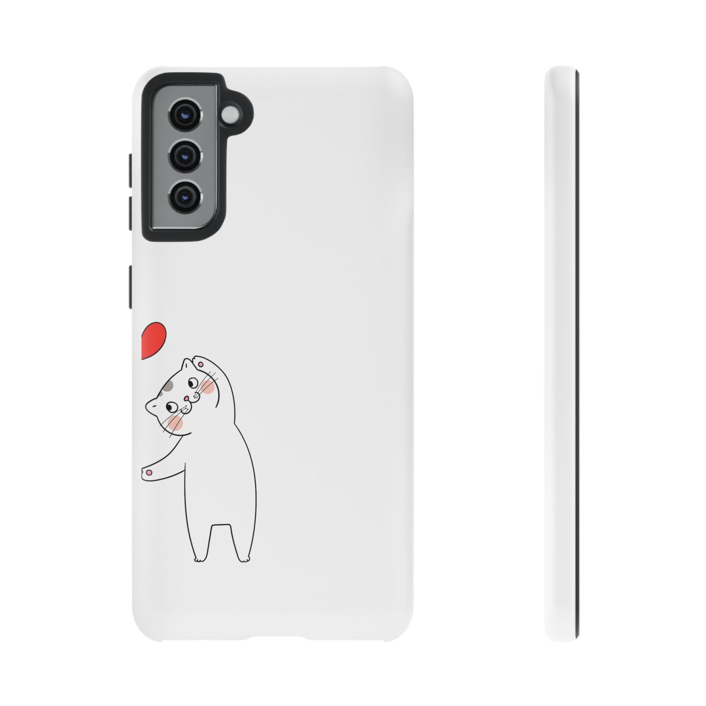 Tough Phone Case, Cute and Stylish Design, Durable Glossy Finish, Trendy Smartphone Protection for Daily Use