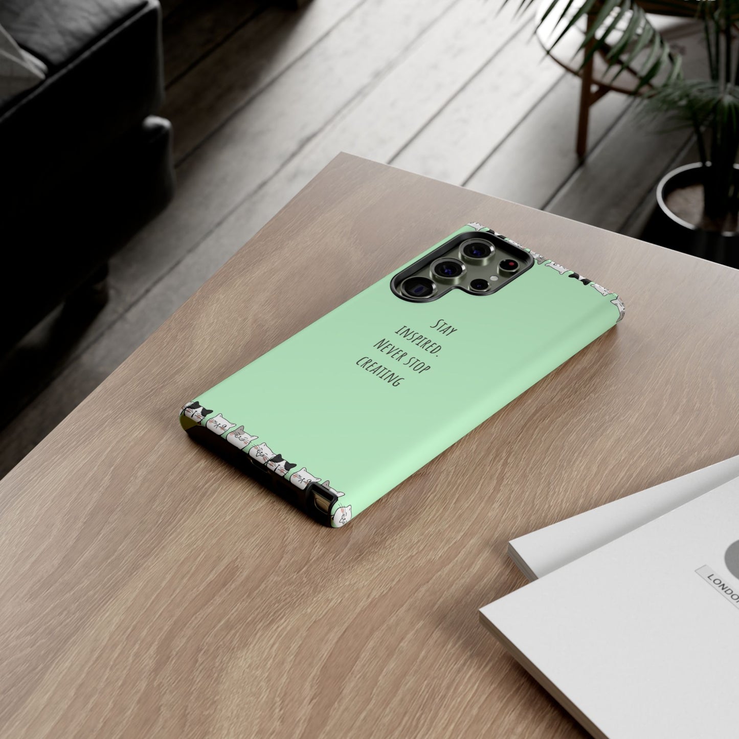 Tough Phone Case, Trendy Durable Glossy Finish, Stylish and Cute Smartphone Cover for Daily Use