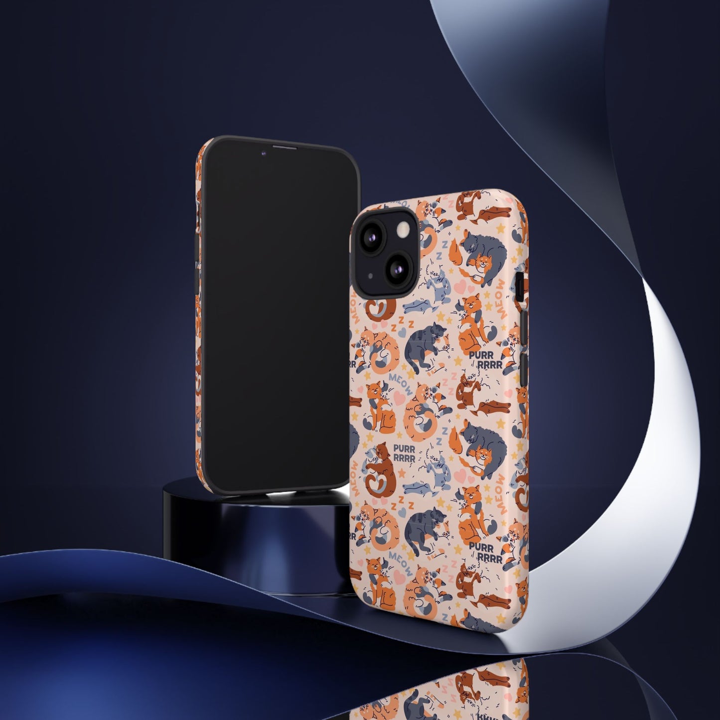 Durable Tough Phone Case, Trendy Cute Glossy Design, Stylish Smartphone Protection for Everyday Use