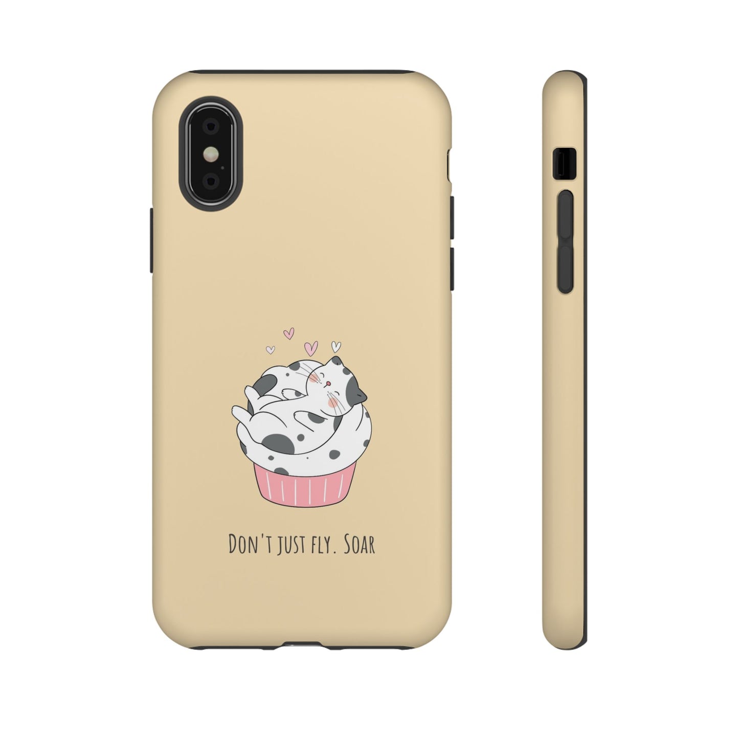 Tough Phone Case, Glossy Cute Design, Durable and Stylish, Trendy Smartphone Cover for Daily Use
