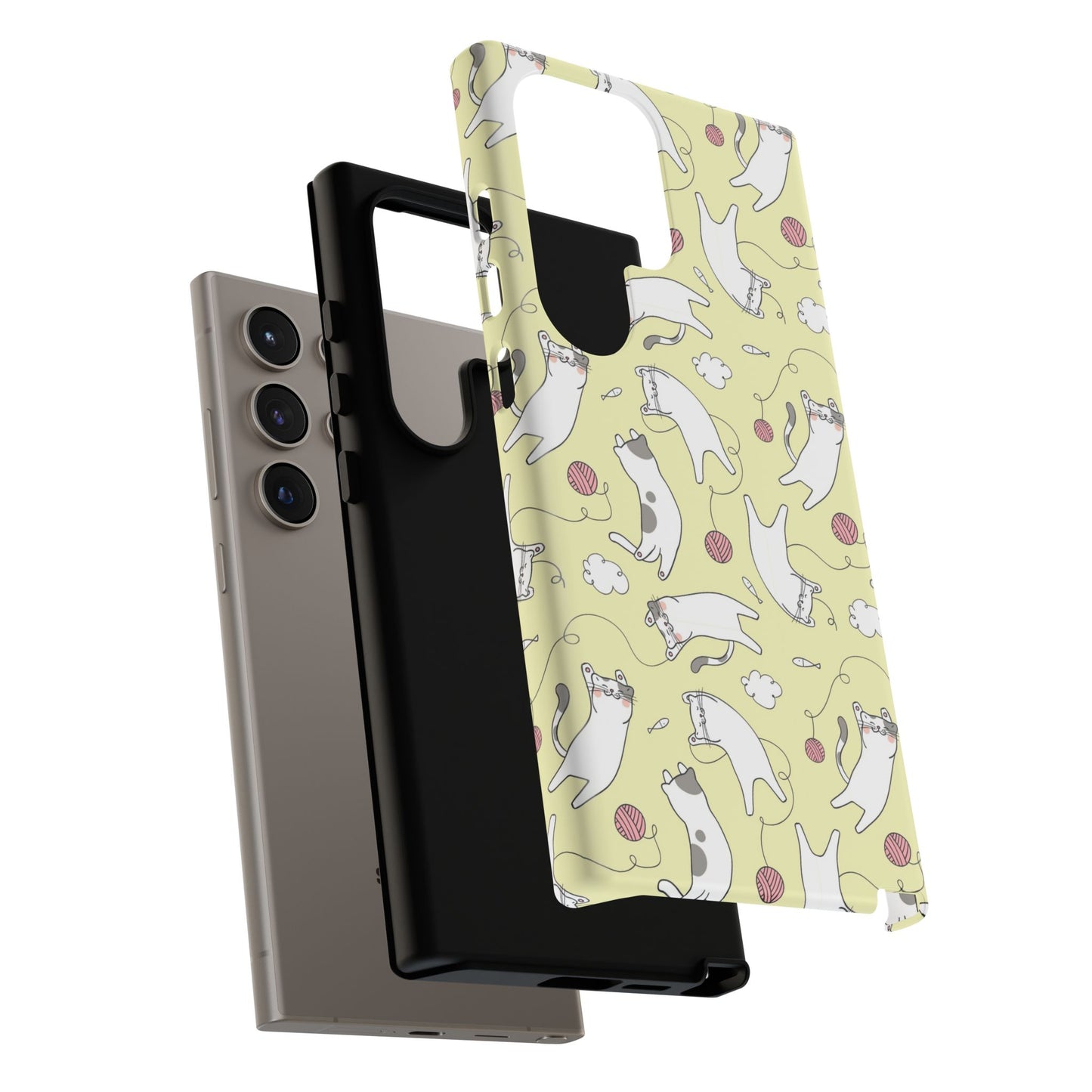 Durable Tough Phone Case, Cute Glossy Cover, Stylish and Trendy Smartphone Protection for Daily Use