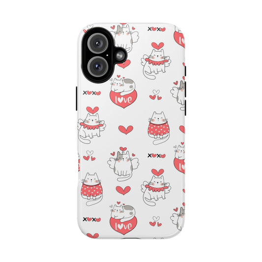Durable Tough Phone Case, Trendy Glossy Cover, Stylish Cute Design, Perfect for Smartphone Protection