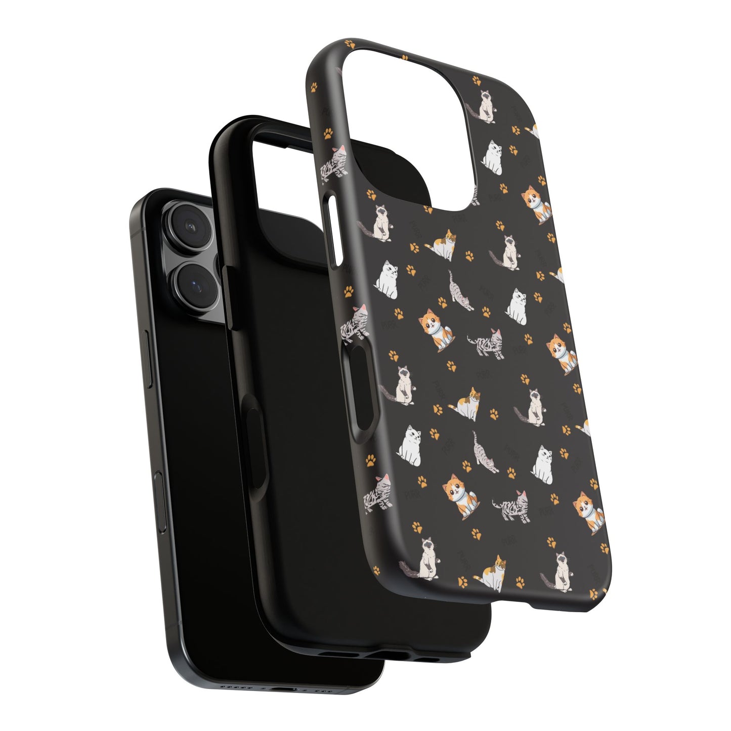 Durable Tough Phone Case, Stylish Glossy Finish, Trendy Cute Design, Everyday Protection for Smartphones