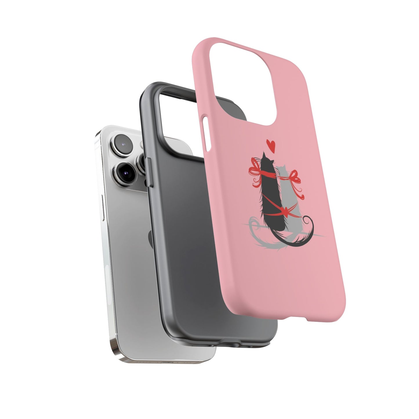 Cute Tough Phone Case, Trendy Glossy Finish, Durable and Fashionable, Stylish Everyday Cover, Smartphone Protection