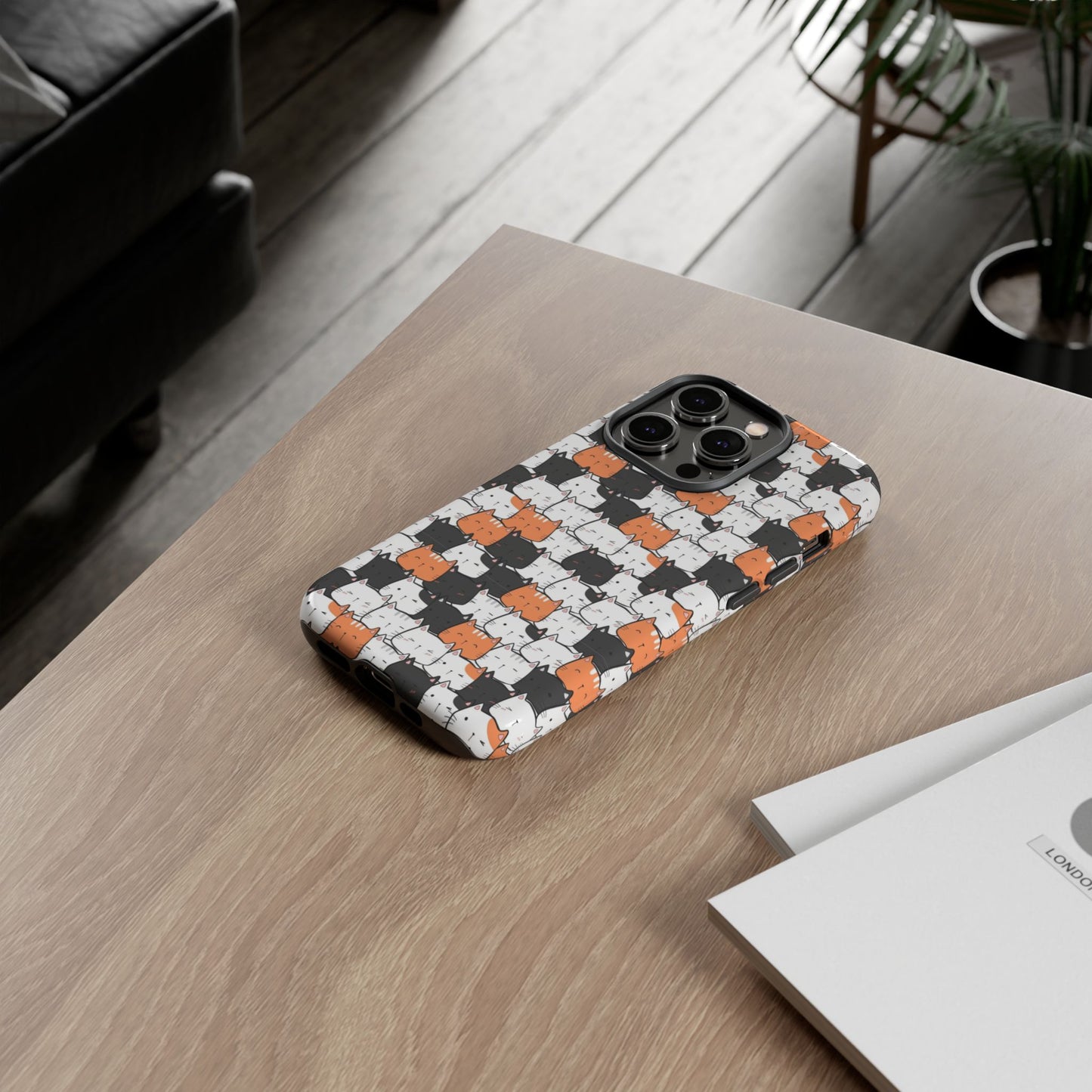 Durable Tough Phone Case, Cute and Stylish Glossy Finish, Trendy Design for Smartphone Protection