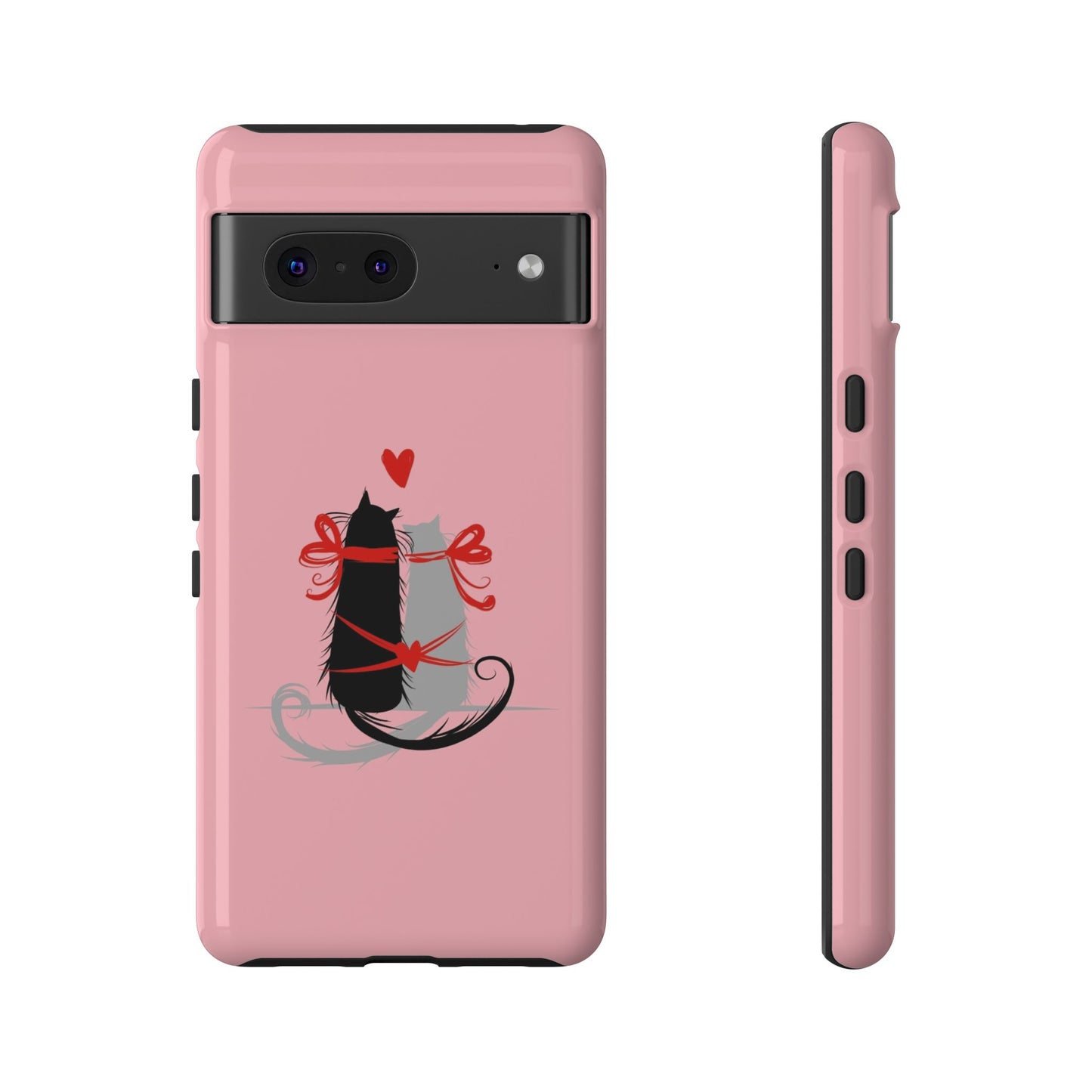 Cute Tough Phone Case, Trendy Glossy Finish, Durable and Fashionable, Stylish Everyday Cover, Smartphone Protection