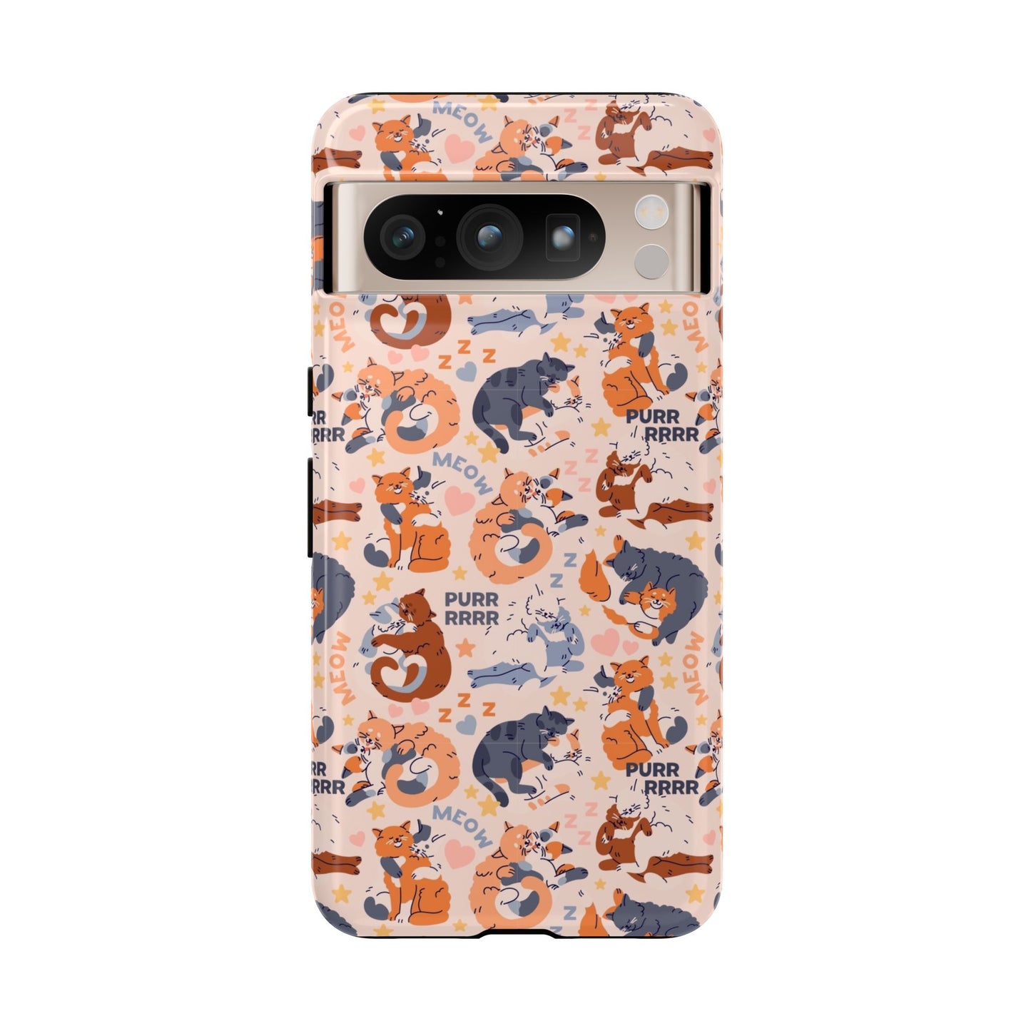 Durable Tough Phone Case, Trendy Cute Glossy Design, Stylish Smartphone Protection for Everyday Use