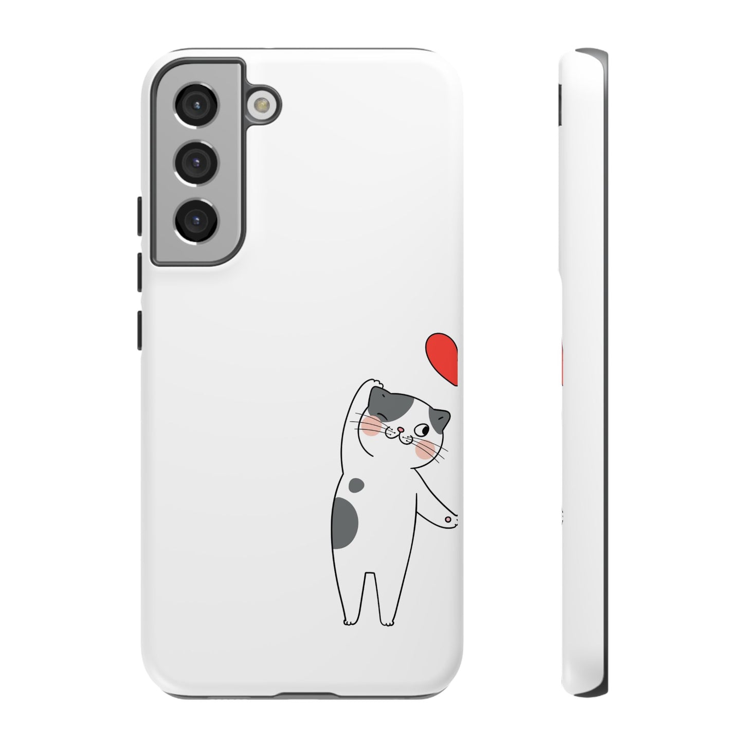 Tough Phone Case, Durable and Trendy Glossy Finish, Cute Stylish Design, Everyday Smartphone Protection
