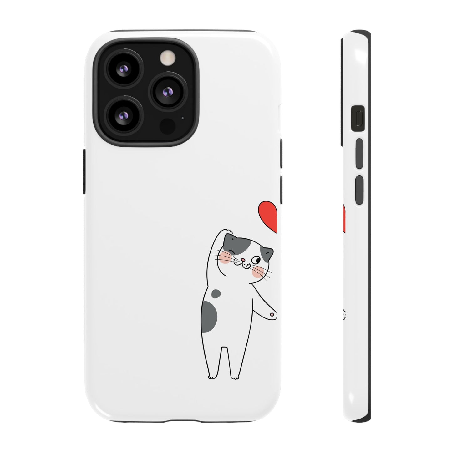 Tough Phone Case, Durable and Trendy Glossy Finish, Cute Stylish Design, Everyday Smartphone Protection